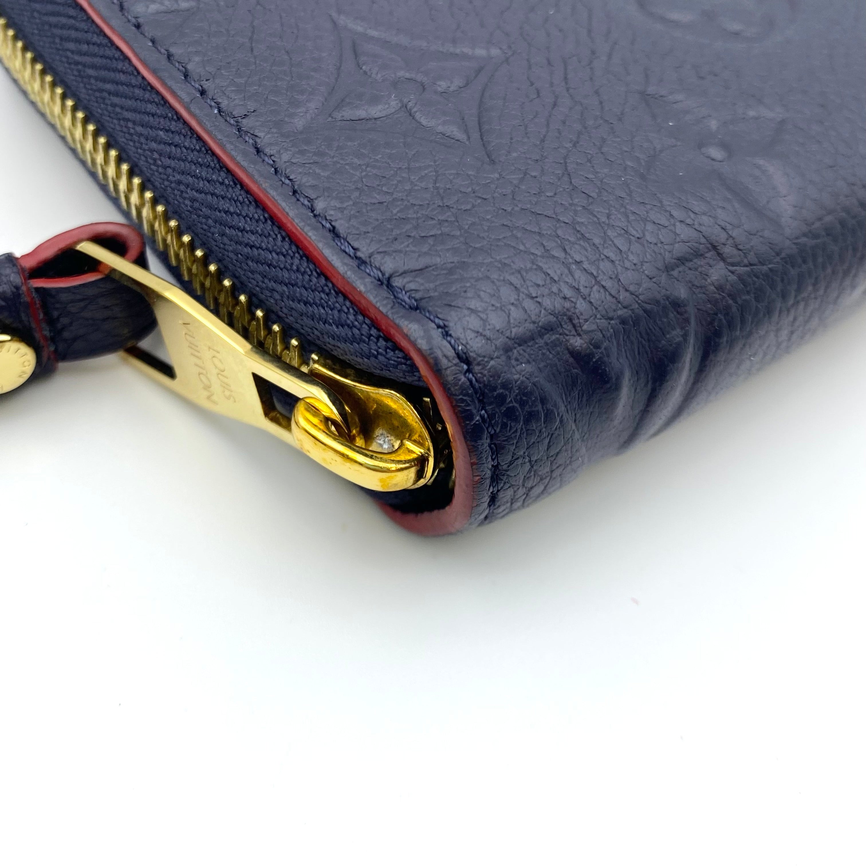 【送料無料】_ LOUIS VUITTON_(ルイヴィトン)_モノグラムアンプラント_ ジッピーウォレット _M62121マリーヌルージュ_ 中古品