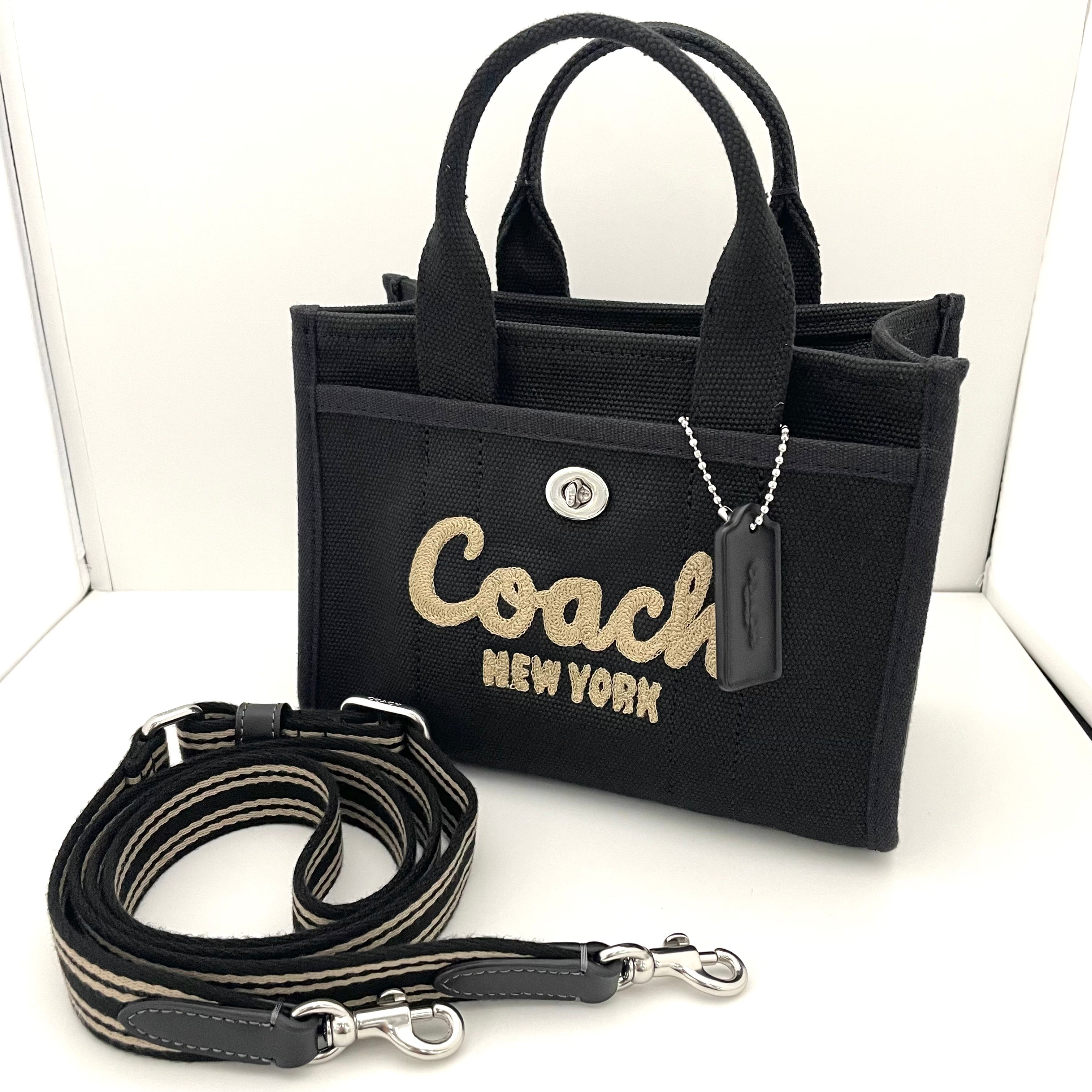 COACH_(コーチ)_カーゴ トート バッグ 20_ショルダーベルト付き_ 2WAY CZ098 _中古品