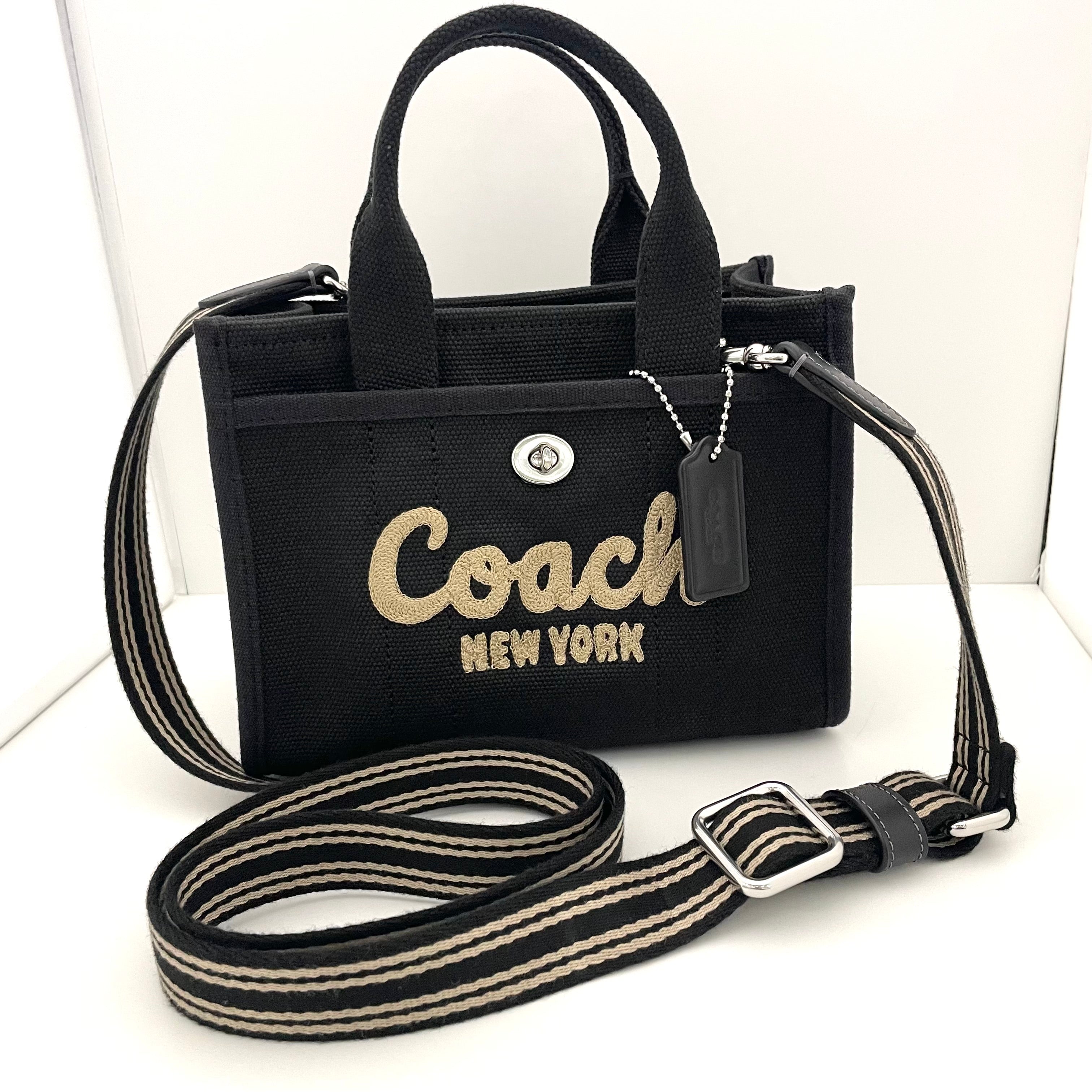 COACH_(コーチ)_カーゴ トート バッグ 20_ショルダーベルト付き_ 2WAY CZ098 _中古品