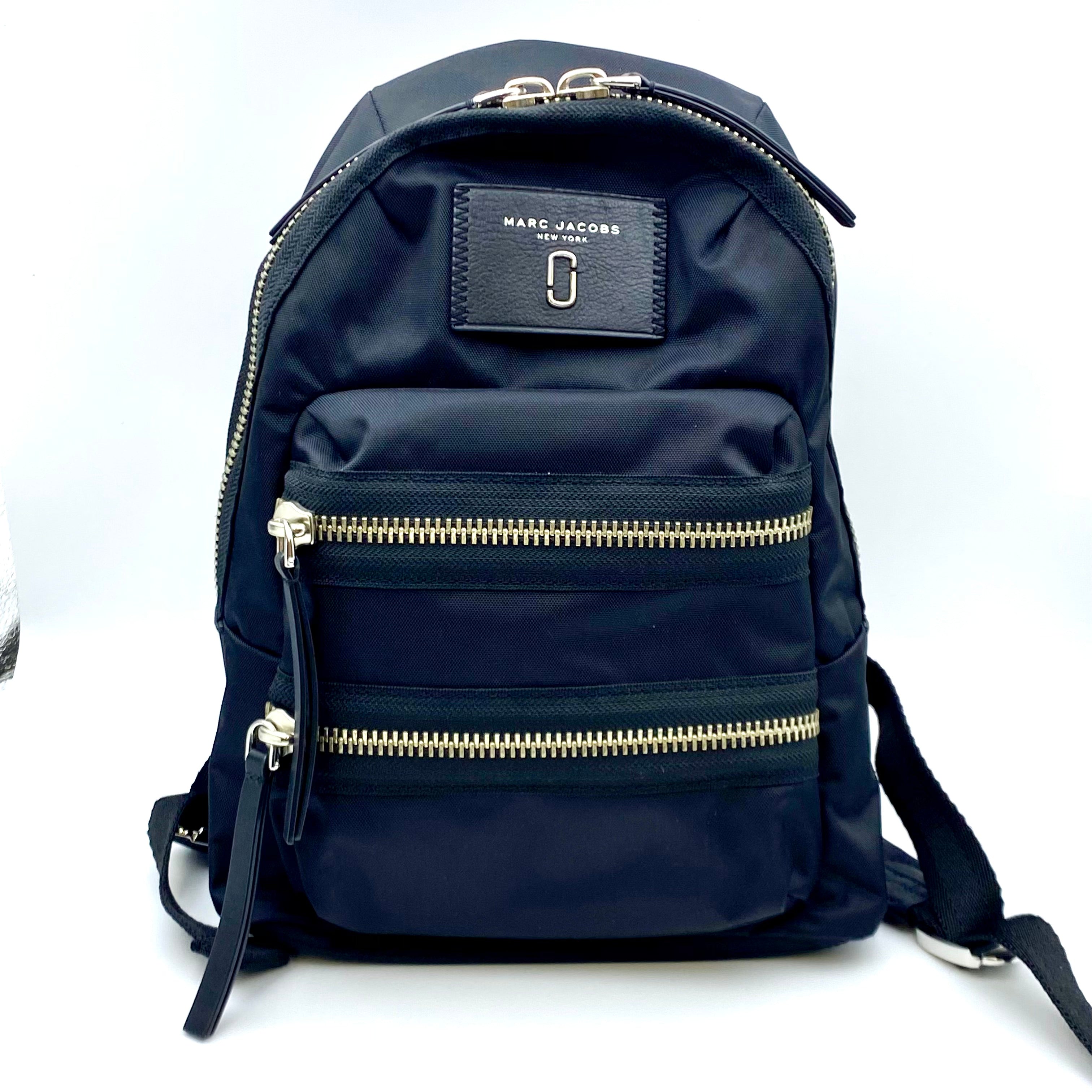 【送料無料】_ MARC JACOBS_(マークジェイコブス)_ リュックサック_ M0012702 黒 _中古品