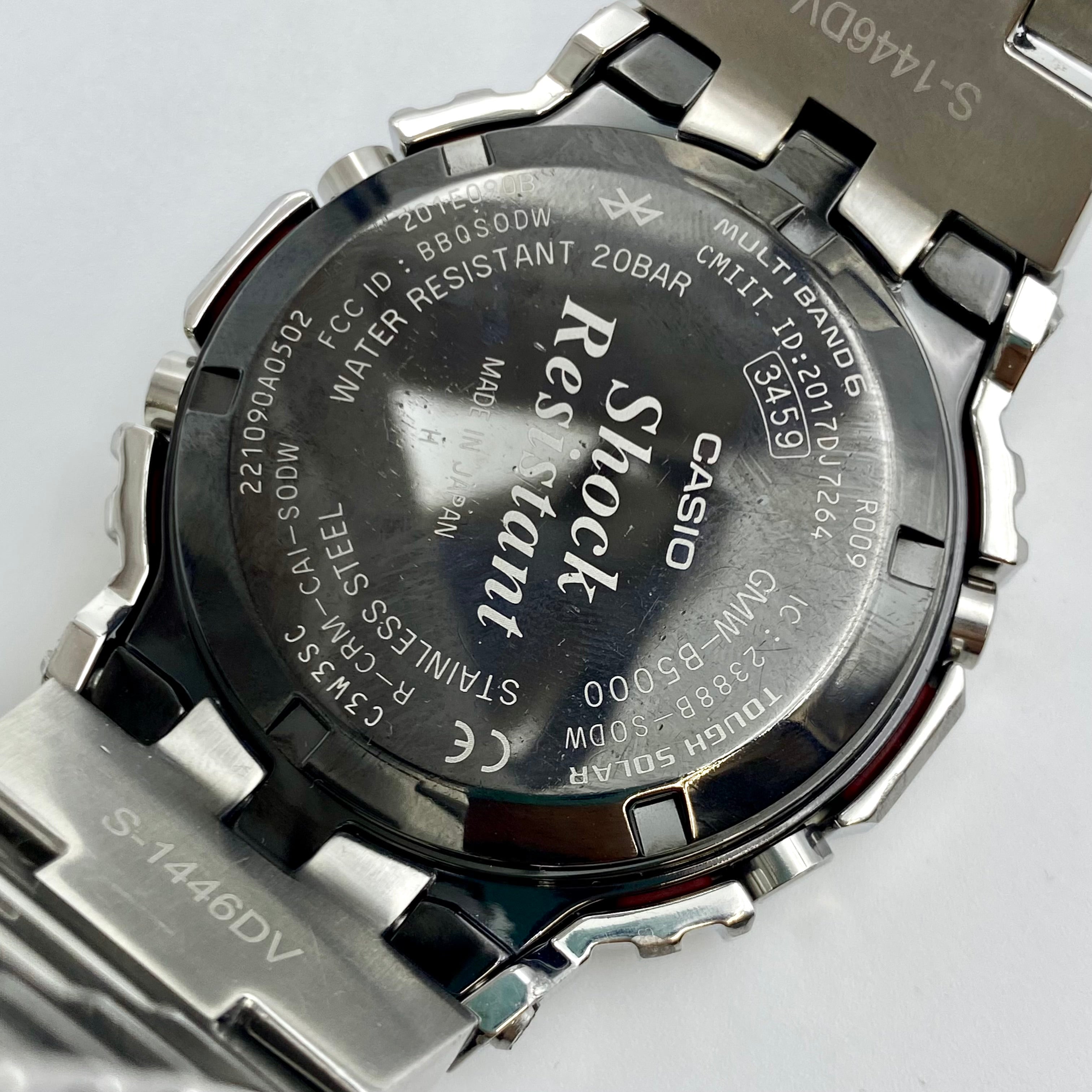 【送料無料】_CASIO_(カシオ)_G-SHOCK タフソーラー_GMW-B5000D-1JF_マルチバンド6_中古品