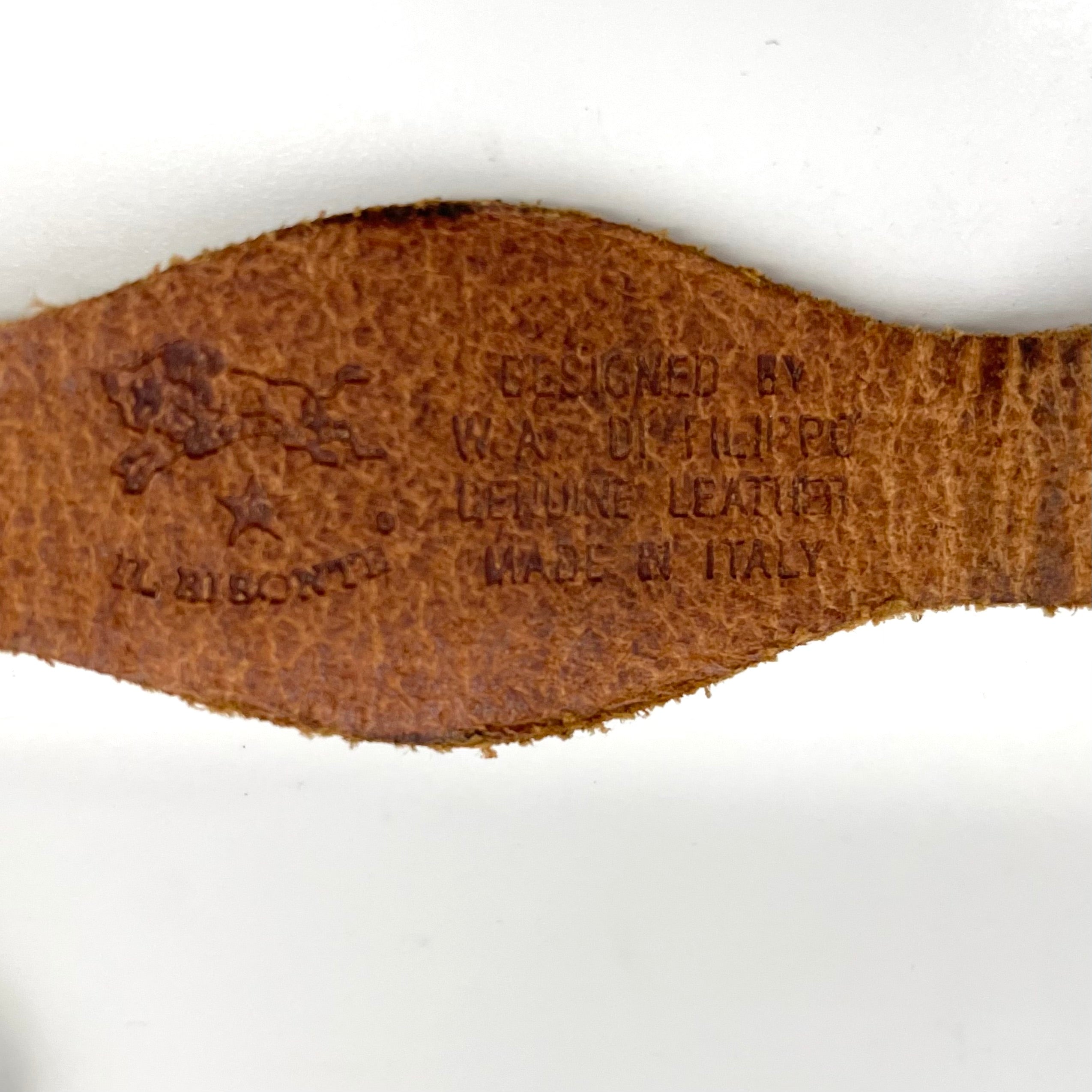 IL BISONTE_(イルビゾンテ)_レザーキーホルダー_ 中古品