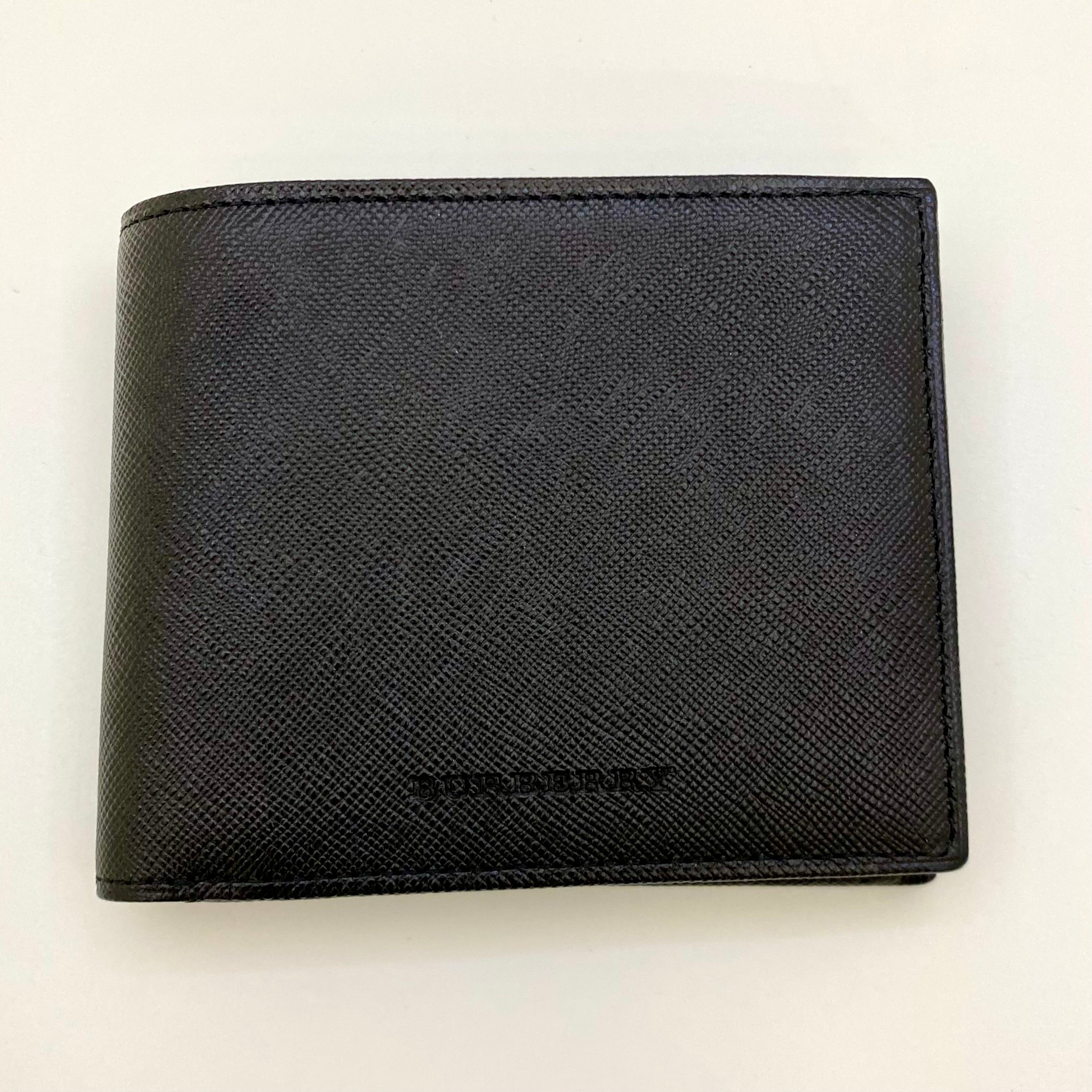 【送料無料】_ BURBERRY_(バーバリー)_二つ折り財布 _(株)西川ライセンス品 _MS5501AD09 _中古品