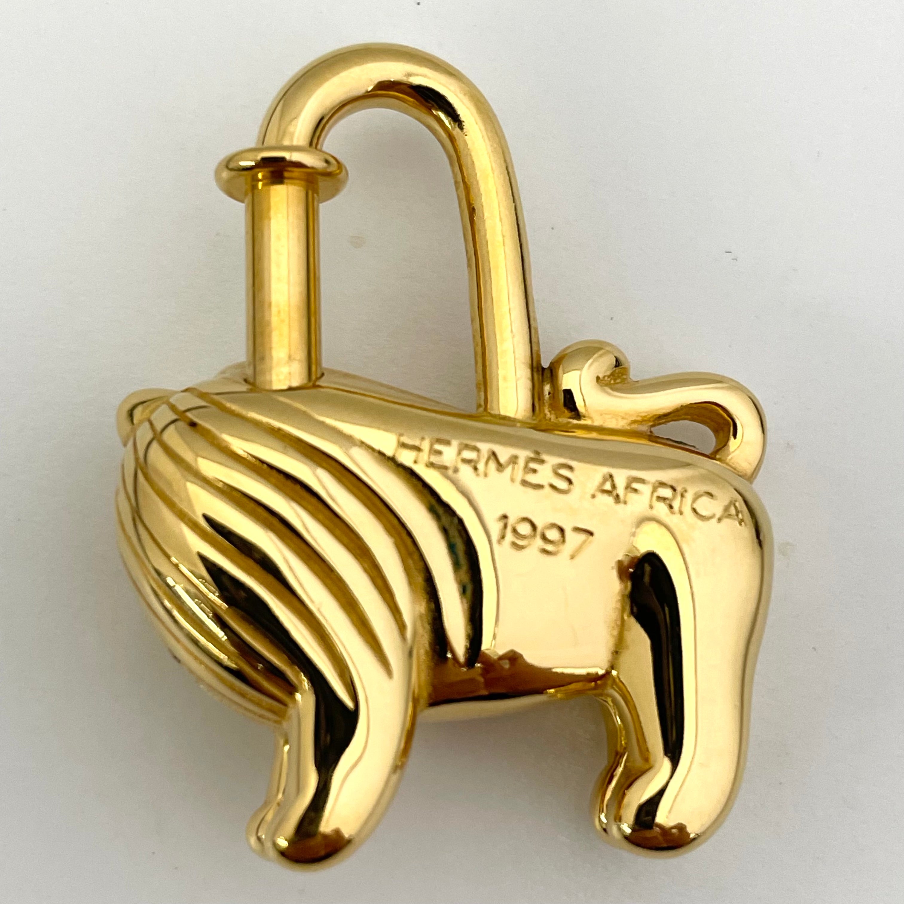 HERMES_(エルメス)_カデナ ライオン _1997限定 チャーム _中古品