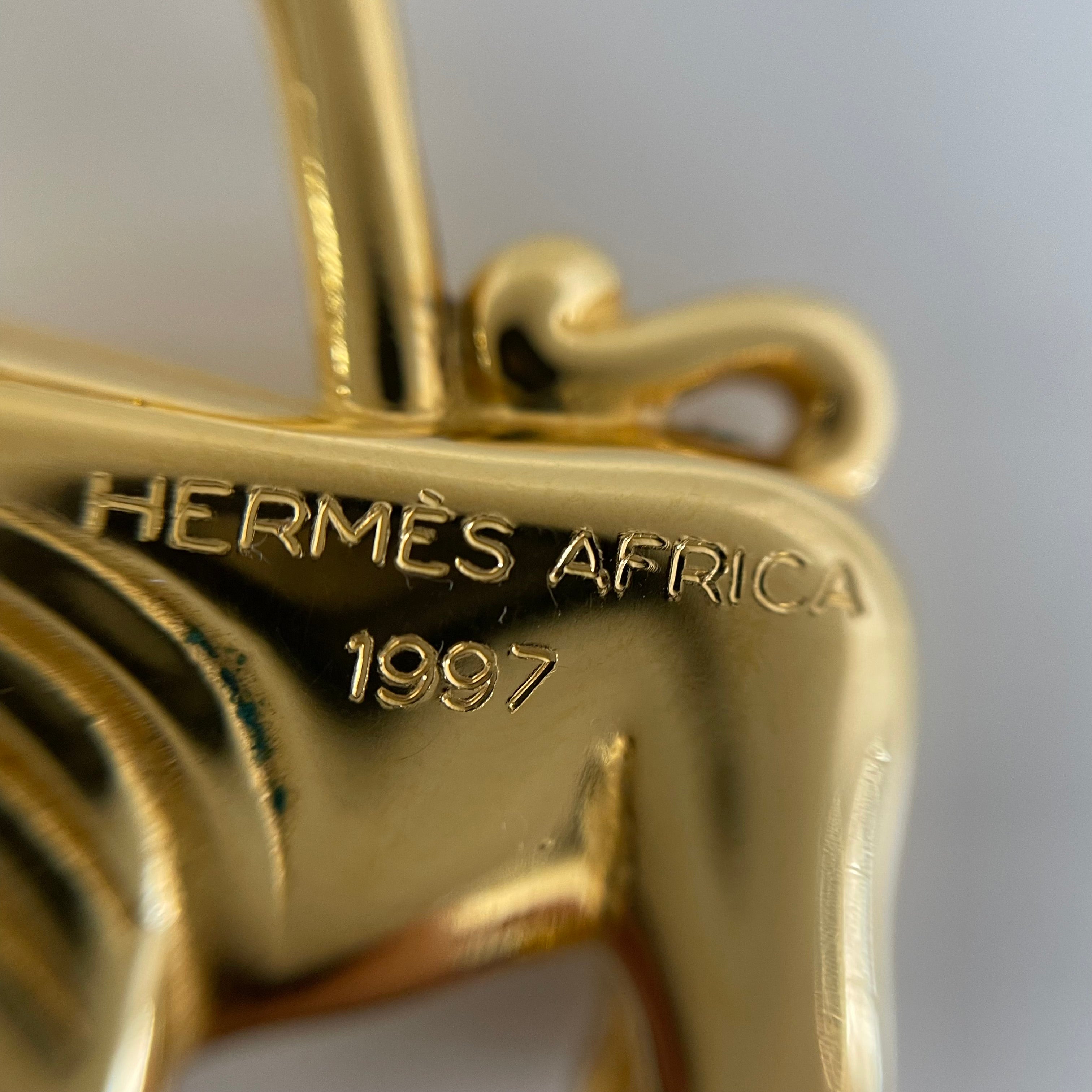 HERMES_(エルメス)_カデナ ライオン _1997限定 チャーム _中古品