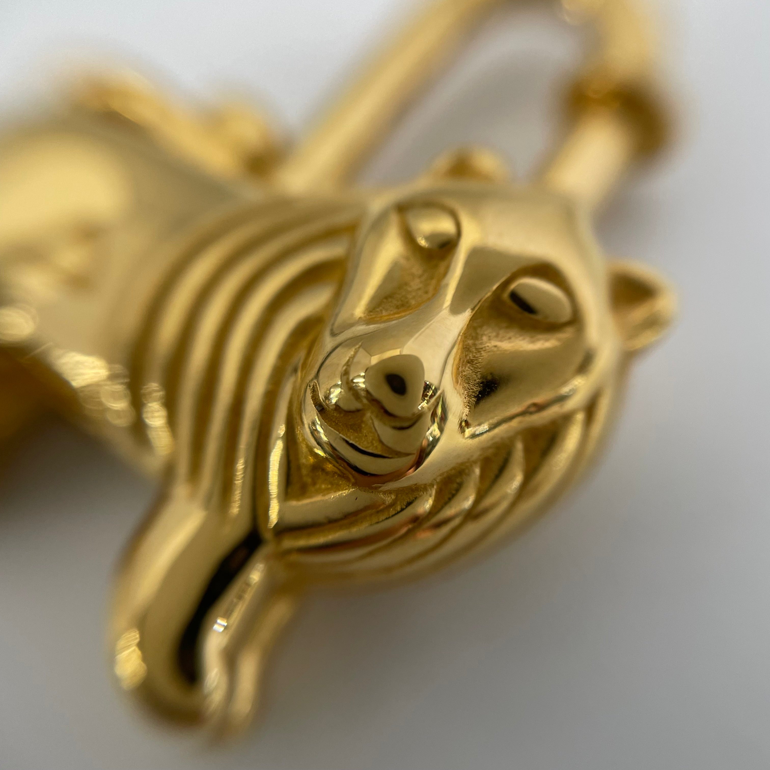 HERMES_(エルメス)_カデナ ライオン _1997限定 チャーム _中古品