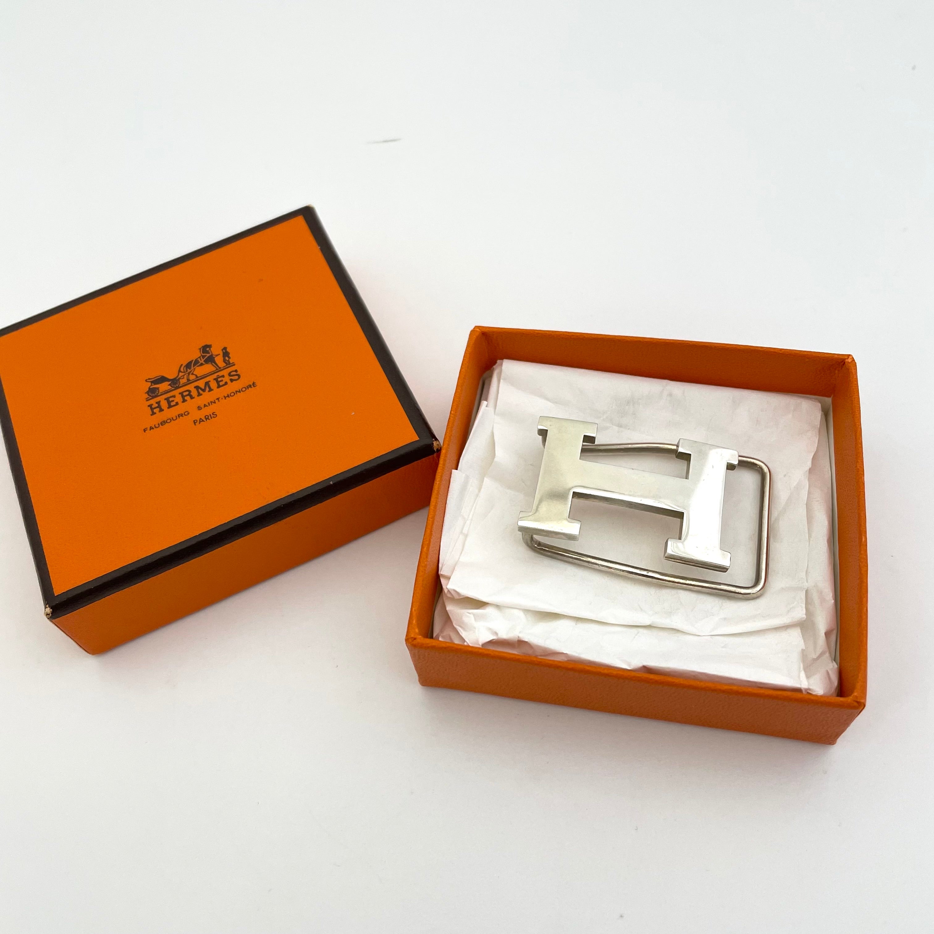 HERMES_(エルメス)_コンスタンス マネークリップ _SV925 _中古品