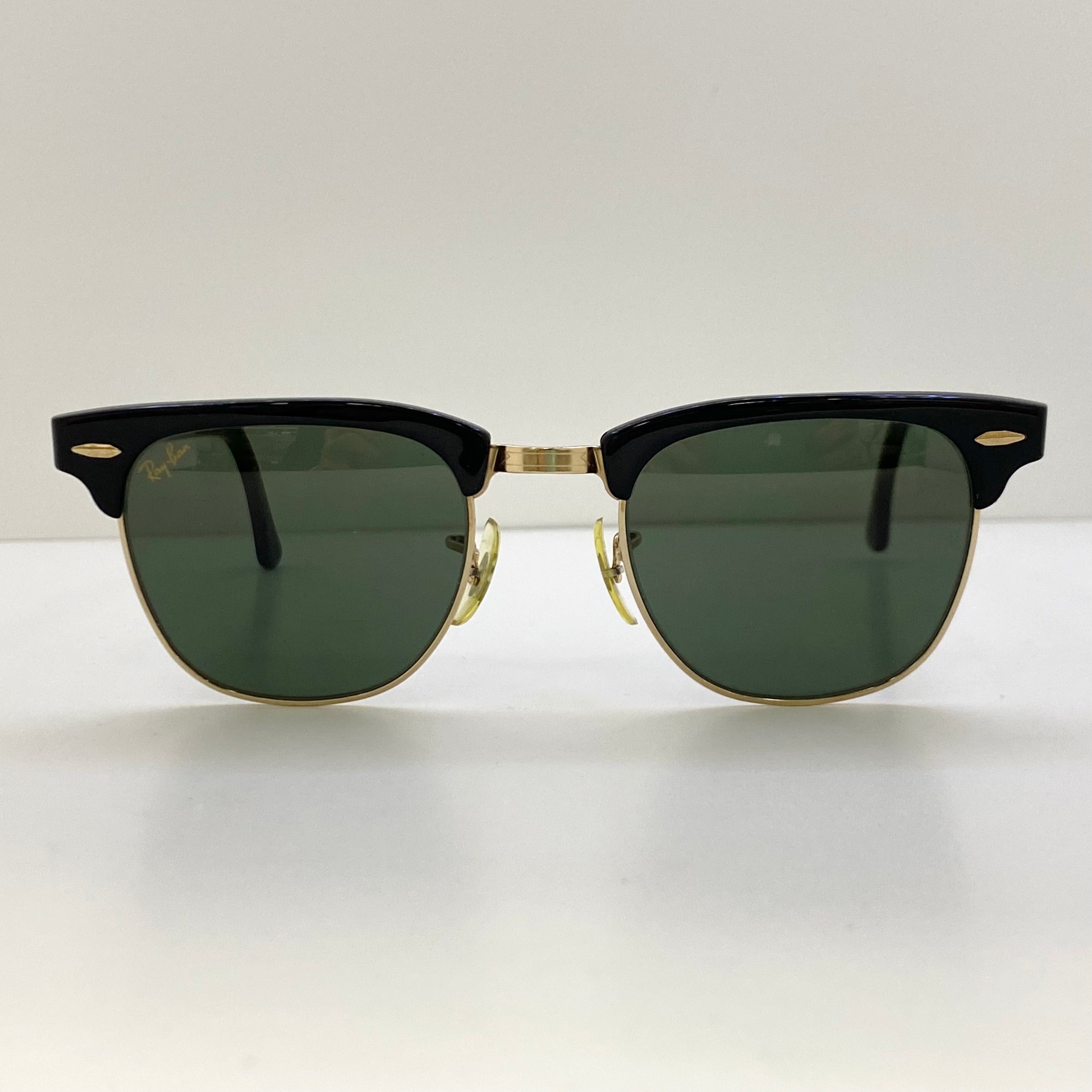 【送料無料】_ Ray−Ban _(レイバン)_ サングラス USA/B&L_ クラブマスターW0365_ 中古品