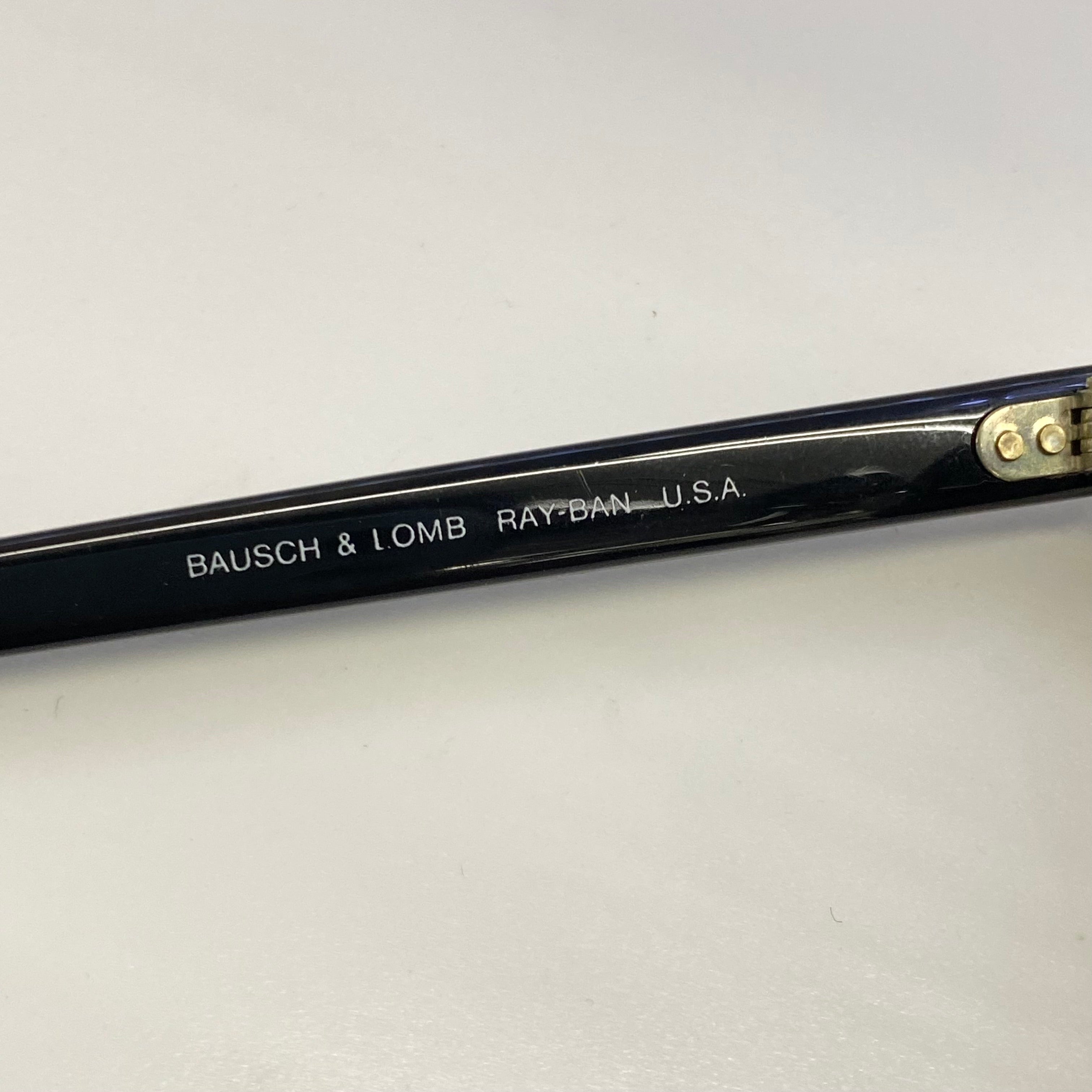 【送料無料】_ Ray−Ban _(レイバン)_ サングラス USA/B&L_ クラブマスターW0365_ 中古品