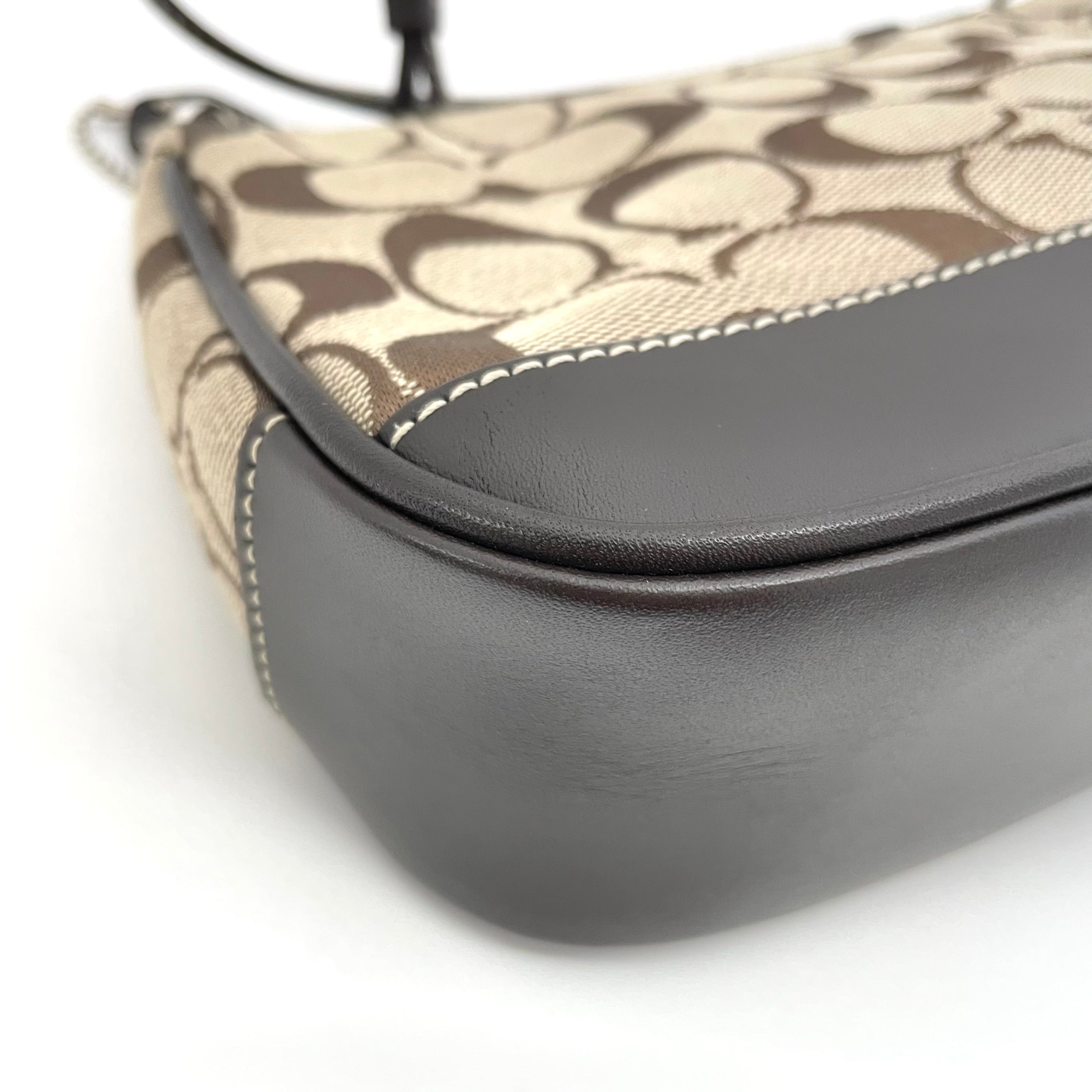 【送料無料】_ COACH_(コーチ)_シグネチャー デミポーチ _6094_ 中古品