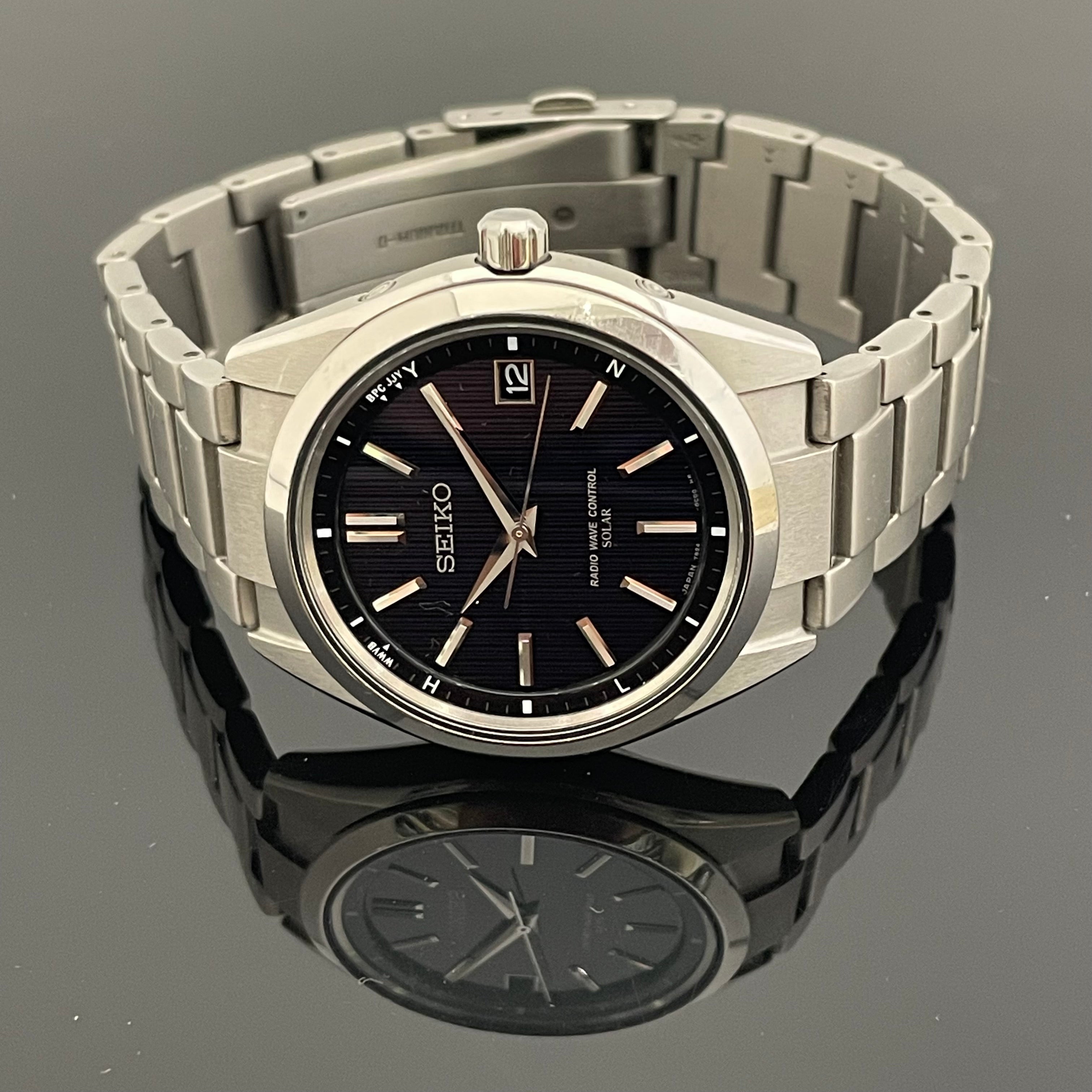 SEIKO_(セイコー)_ブライツ 電波ソーラーモデル _SAGZ083 _中古品