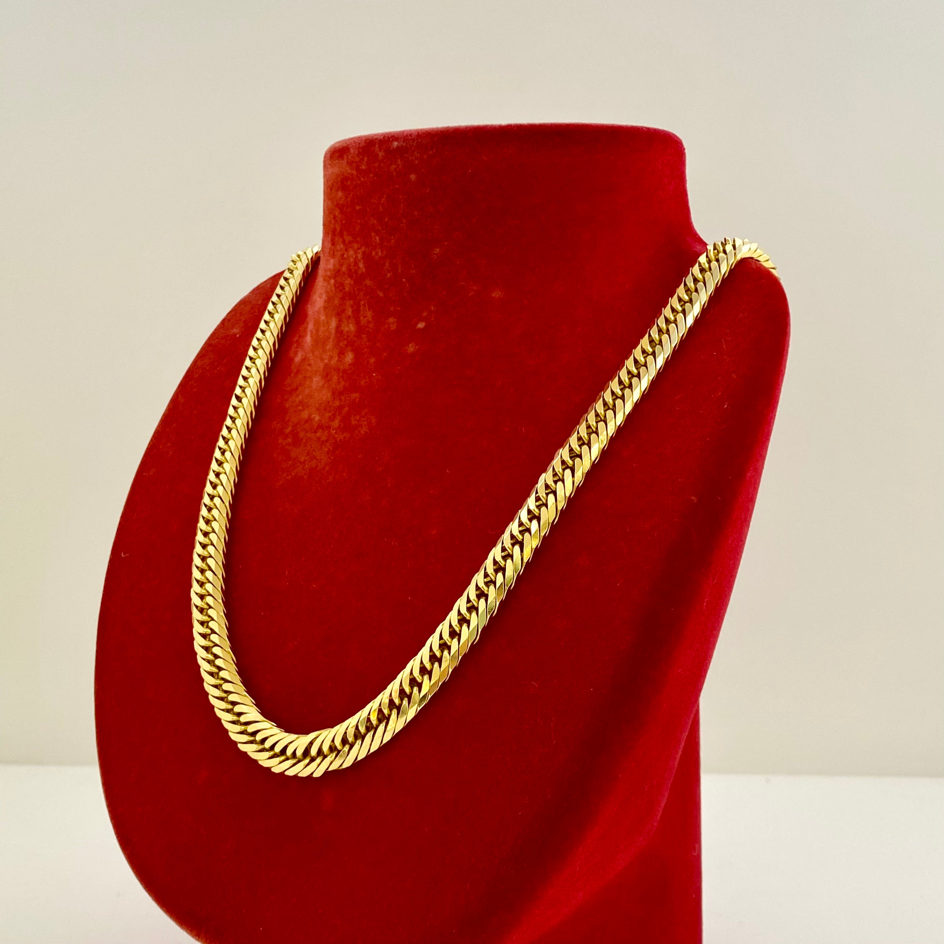 ノンブランド _K18喜平チェーンネックレス _トリプル8面カット _100.5g/60cm _中古品