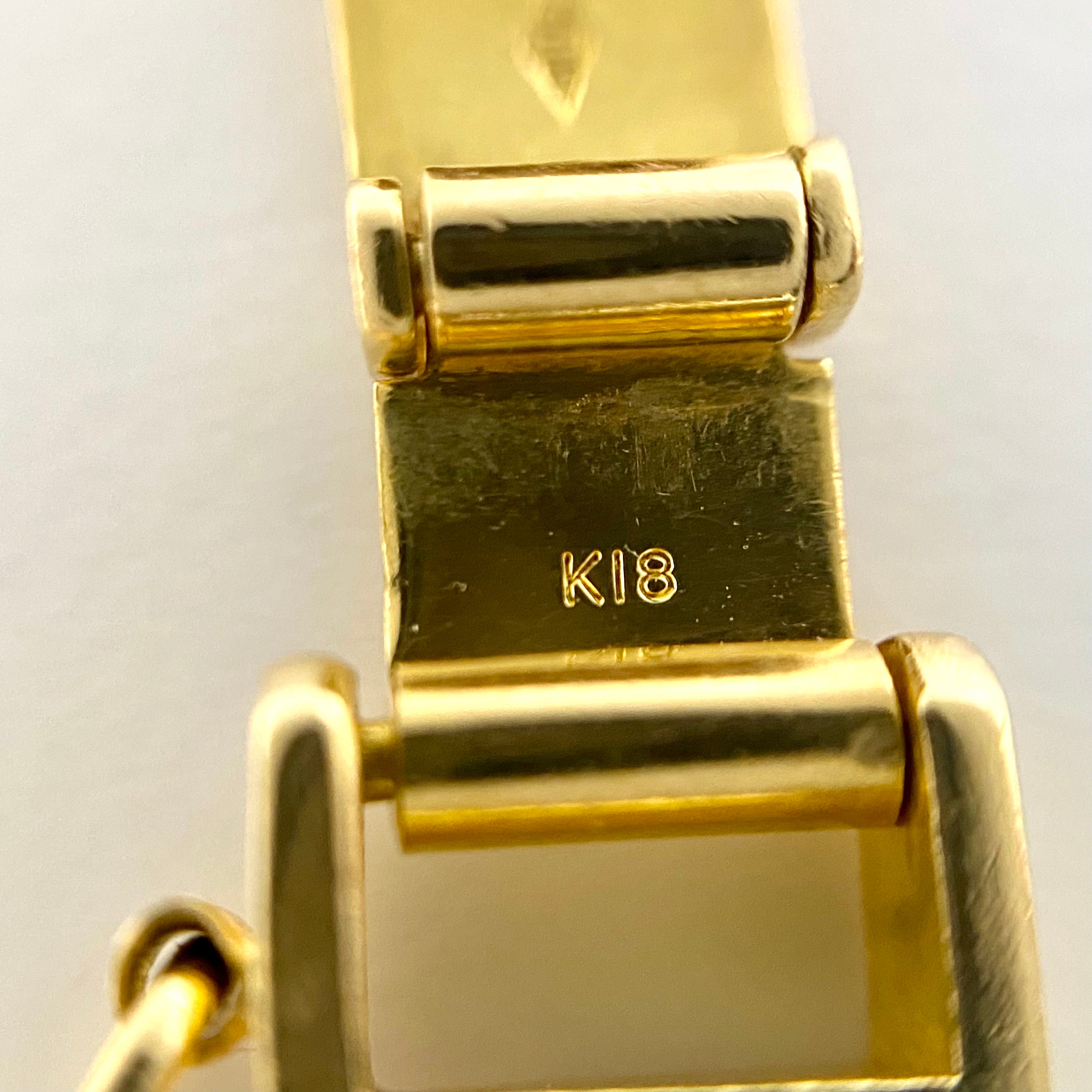 ノンブランド _K18喜平チェーンネックレス _トリプル8面カット _100.5g/60cm _中古品