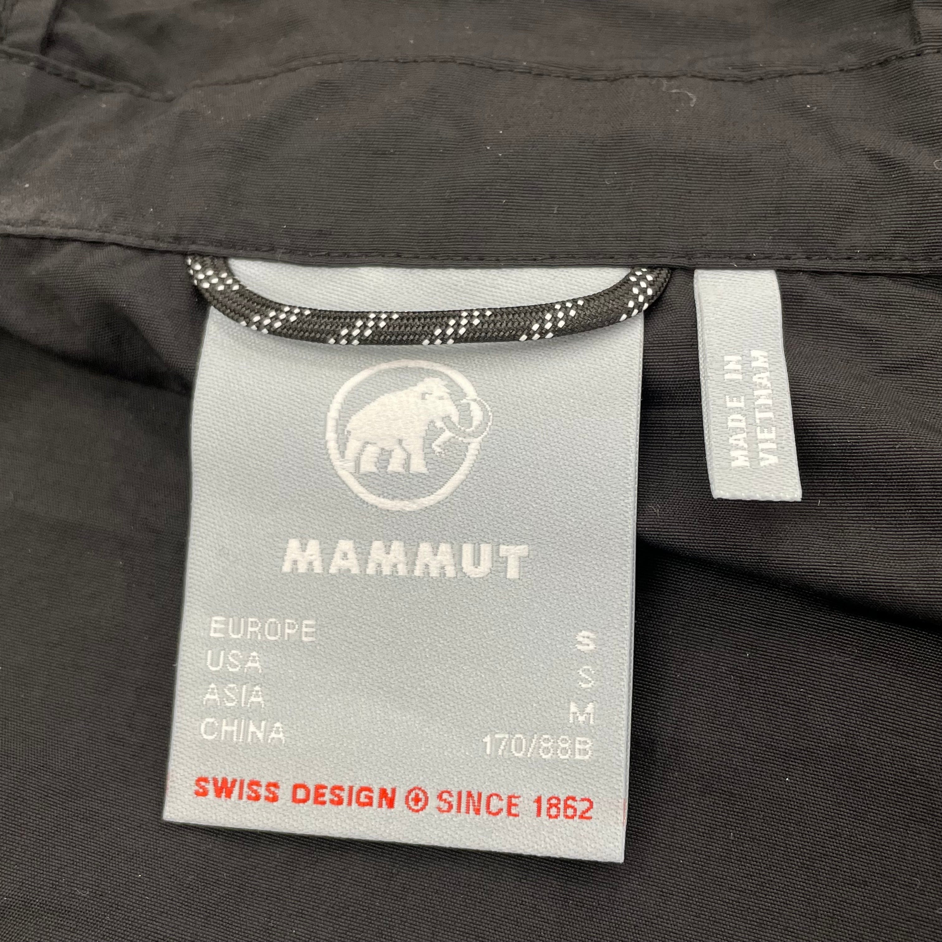 MAMMUT_(マムート)_メンズ用_Hiking WB Hooded Jacket AF Men _1012-00391黒サイズ(EU:S)_ 未使用品