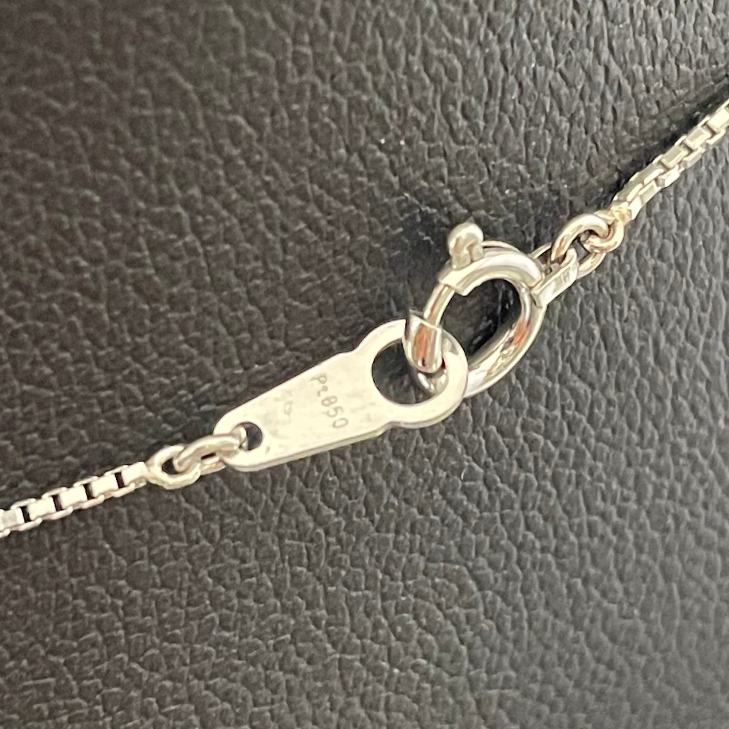 ノンブランド _ダイヤモンドクロス _ペンダントネックレス _Pt900/850 FD1.0ct 6.3g _中古品