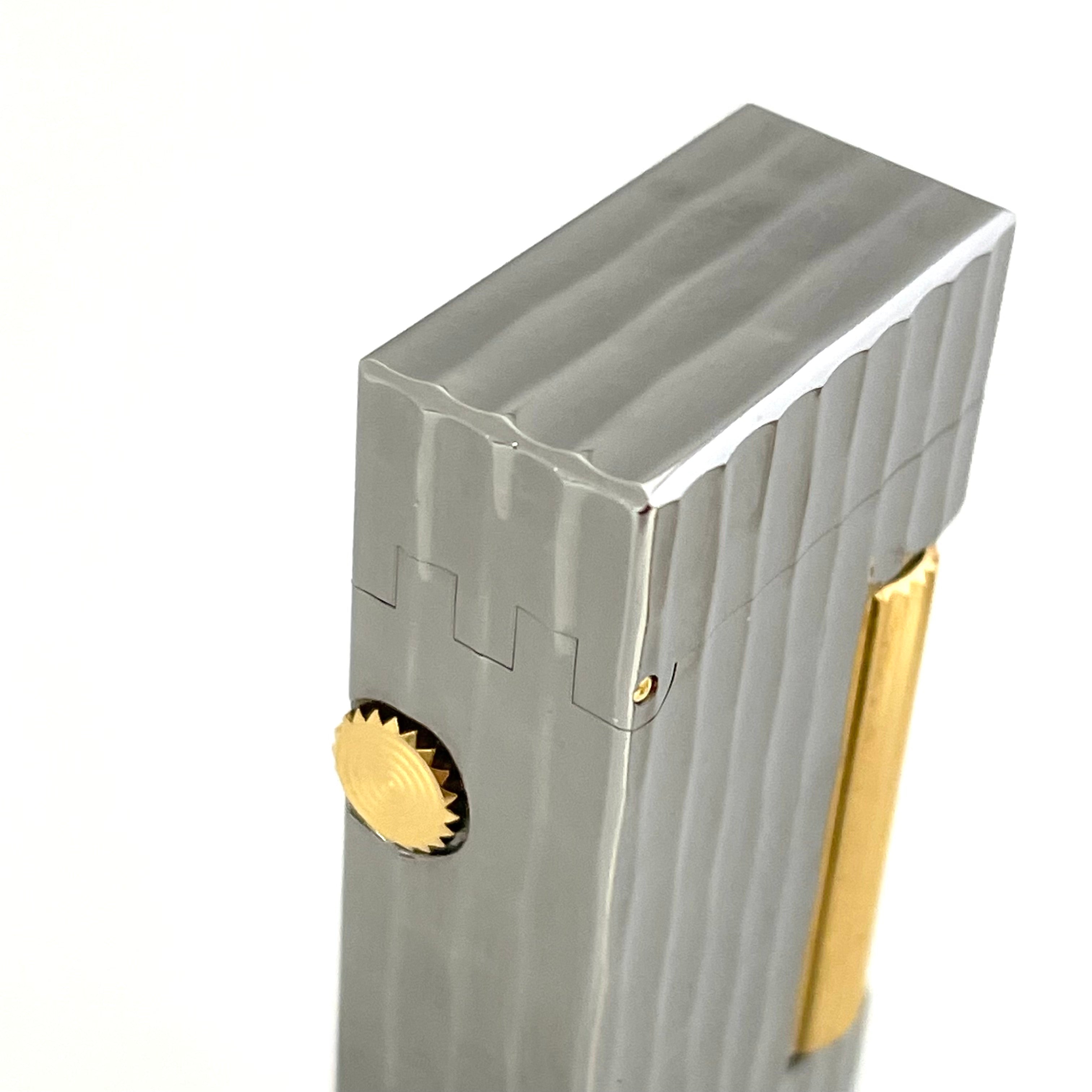 dunhill_(ダンヒル)_ローラーガスライター _バンブーデザイン ロゴ _中古品