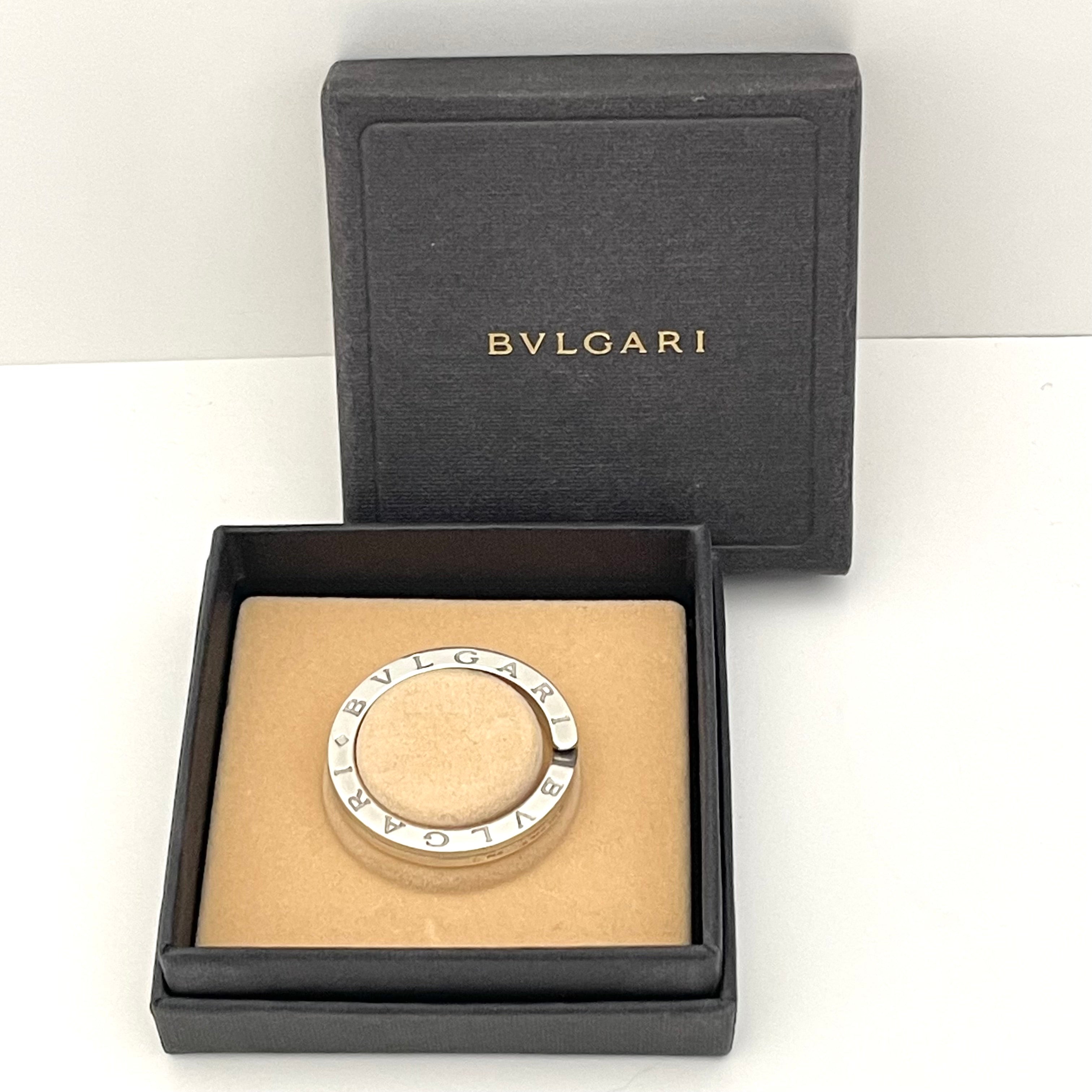 BVLGARI_(ブルガリ)_ブルガリブルガリ_ キーリング _スターリングシルバー _中古品
