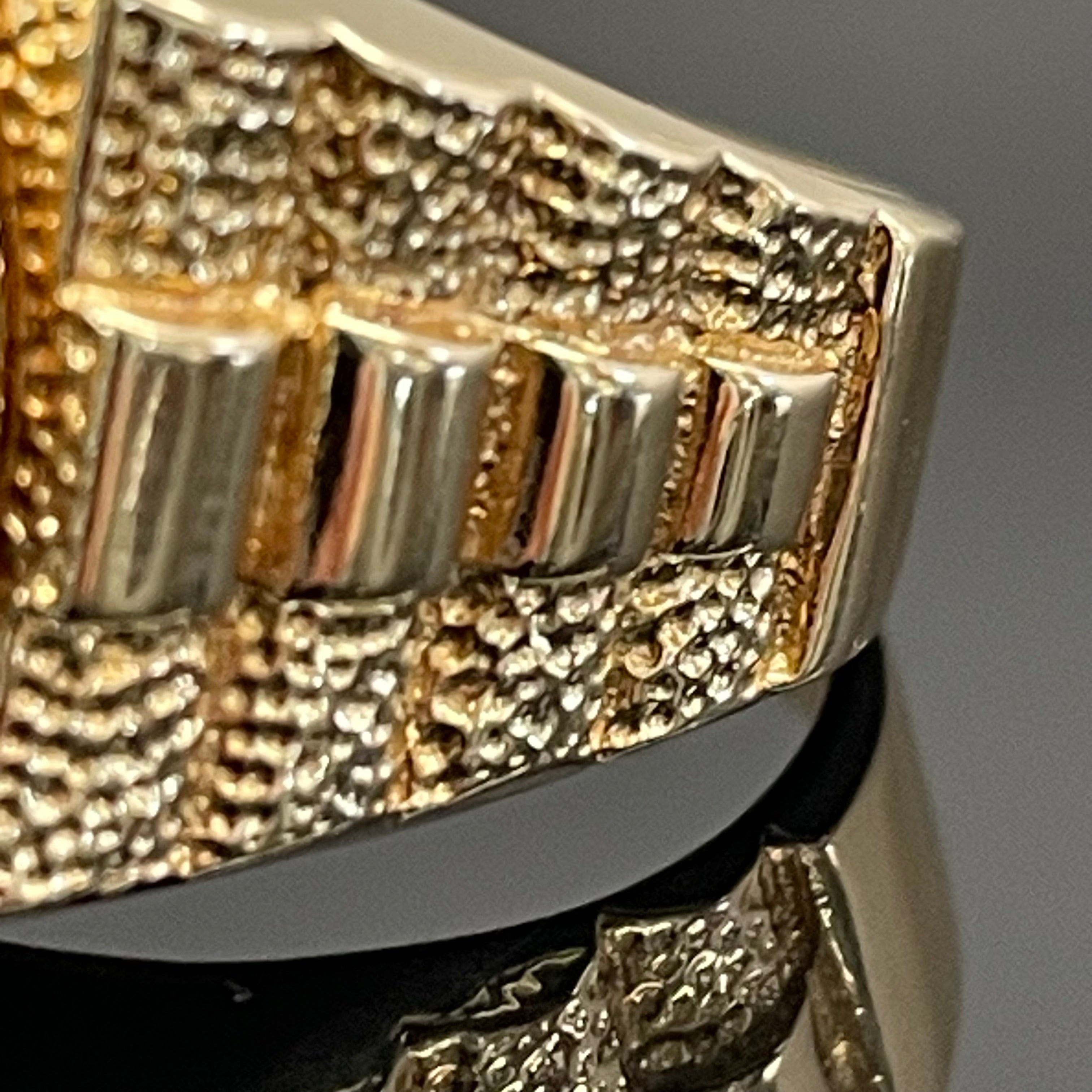 【送料無料】_ ノンブランド _メキシコ金貨コインリング_ K21.6/14K 10.1g _中古品