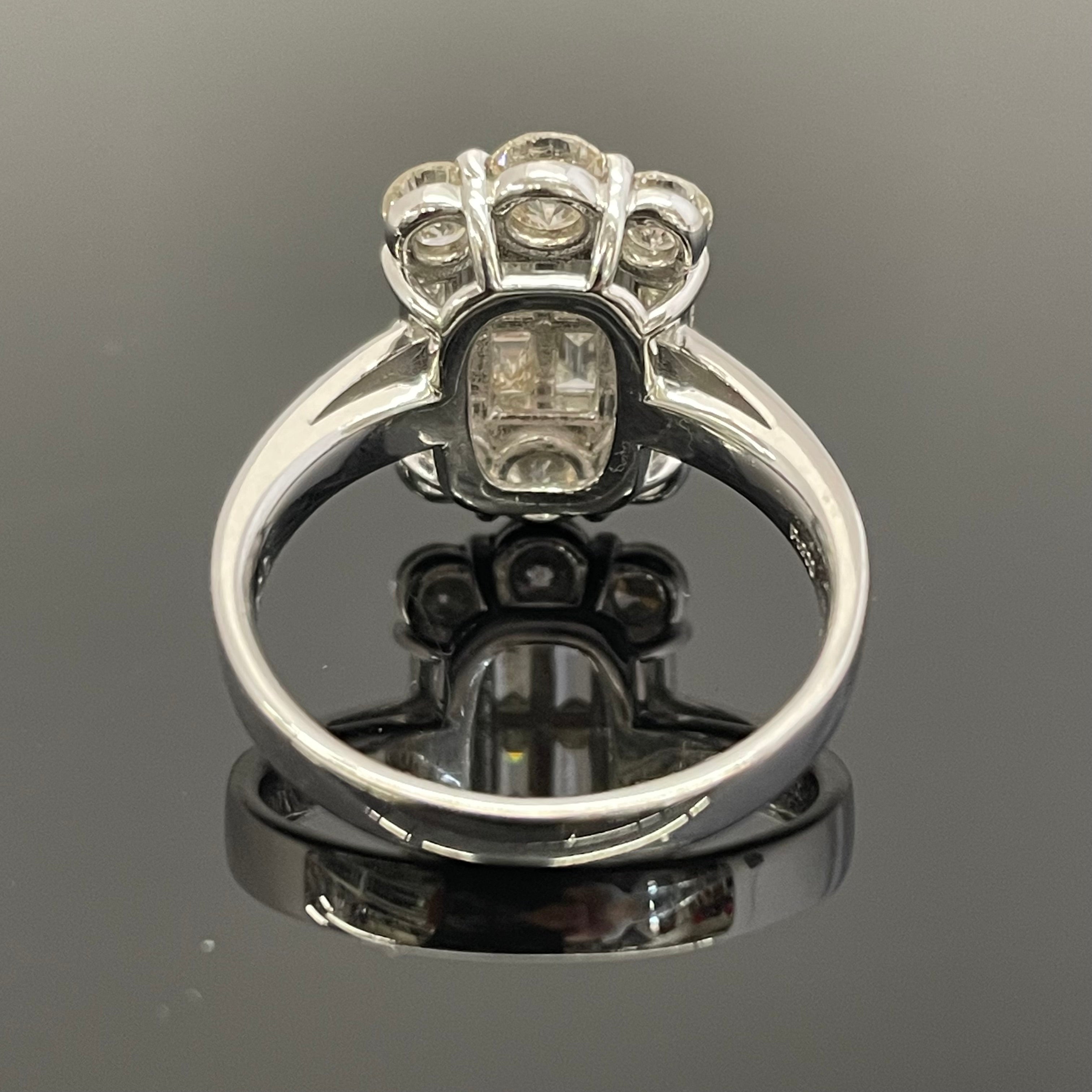 【送料無料】_ ノンブランド _ダイヤモンドリング _Pt900/FD2.0ct #12.5号_中古品