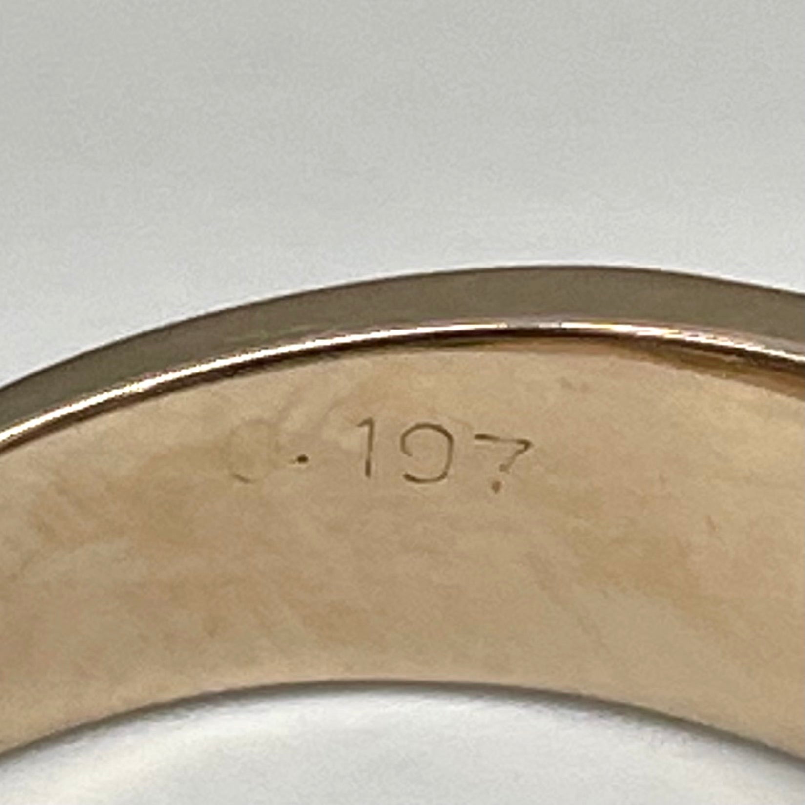 ノンブランド _K18RGダイヤモンドリング _FD0.197ct/10.6g #14号_ 中古品