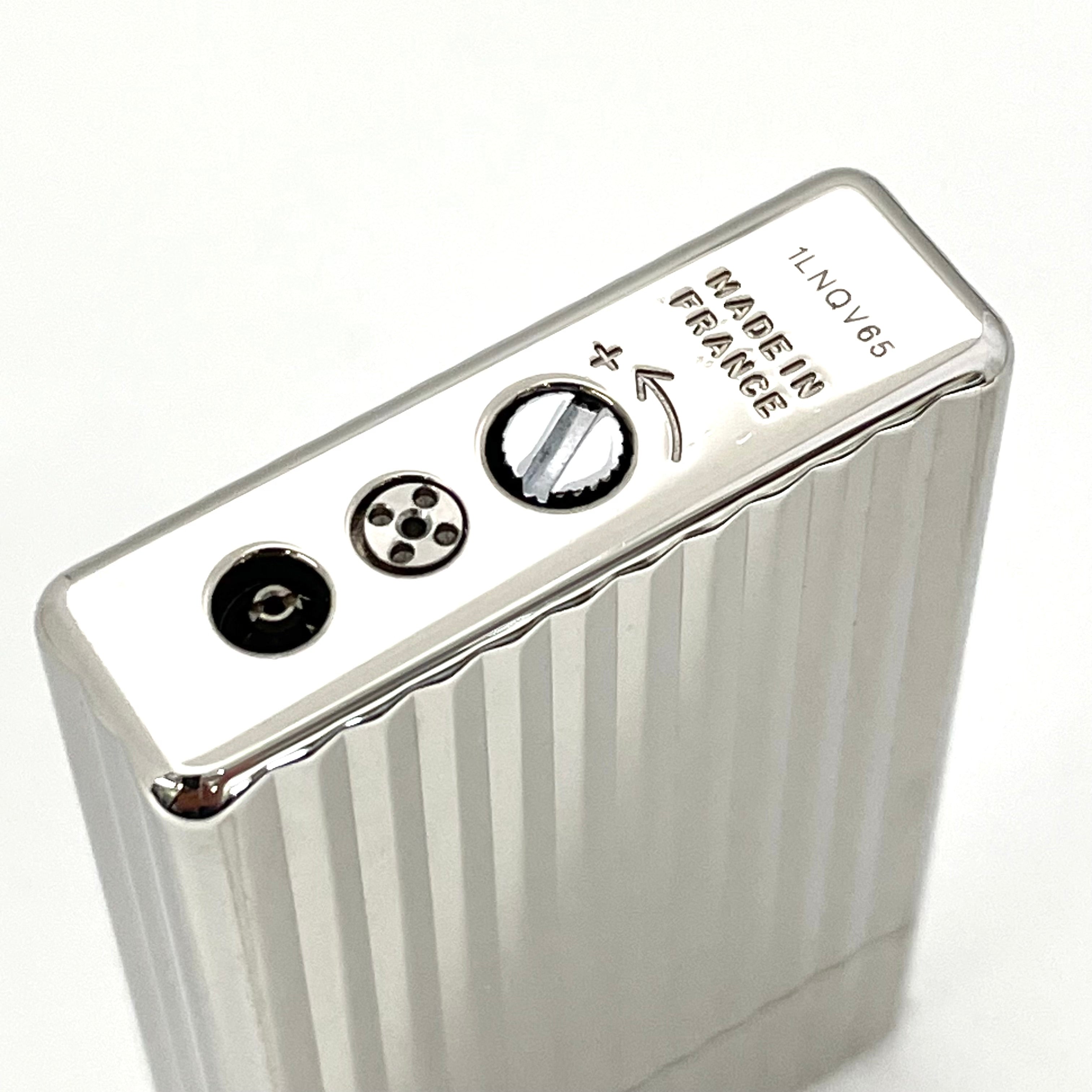 【送料無料】_ S.T.Dupont_(デュポン)_イニシャルライン_ ホワイトブロンズ_ 020802B _中古品