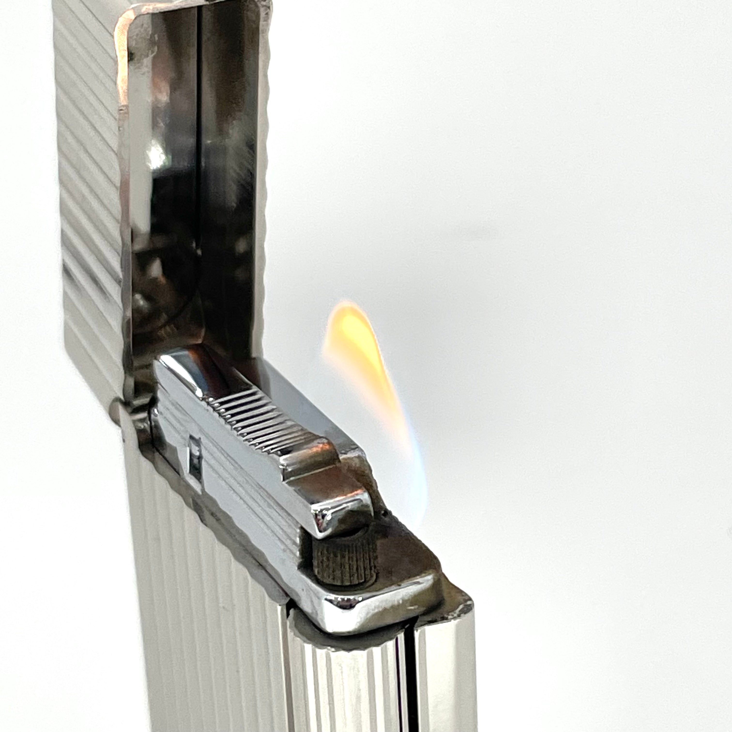 【送料無料】_ S.T.Dupont_(デュポン)_イニシャルライン_ ホワイトブロンズ_ 020802B _中古品