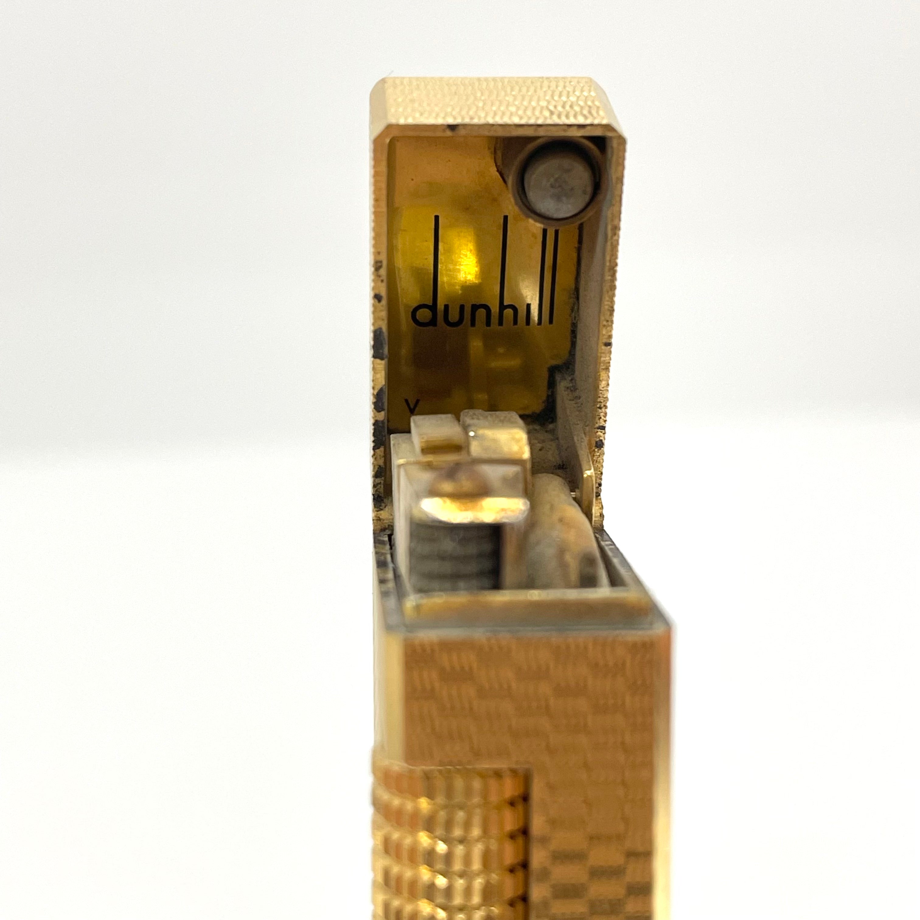dunhill_(ダンヒル)_ローラーガスライター _ゴールドカラー_ 中古品