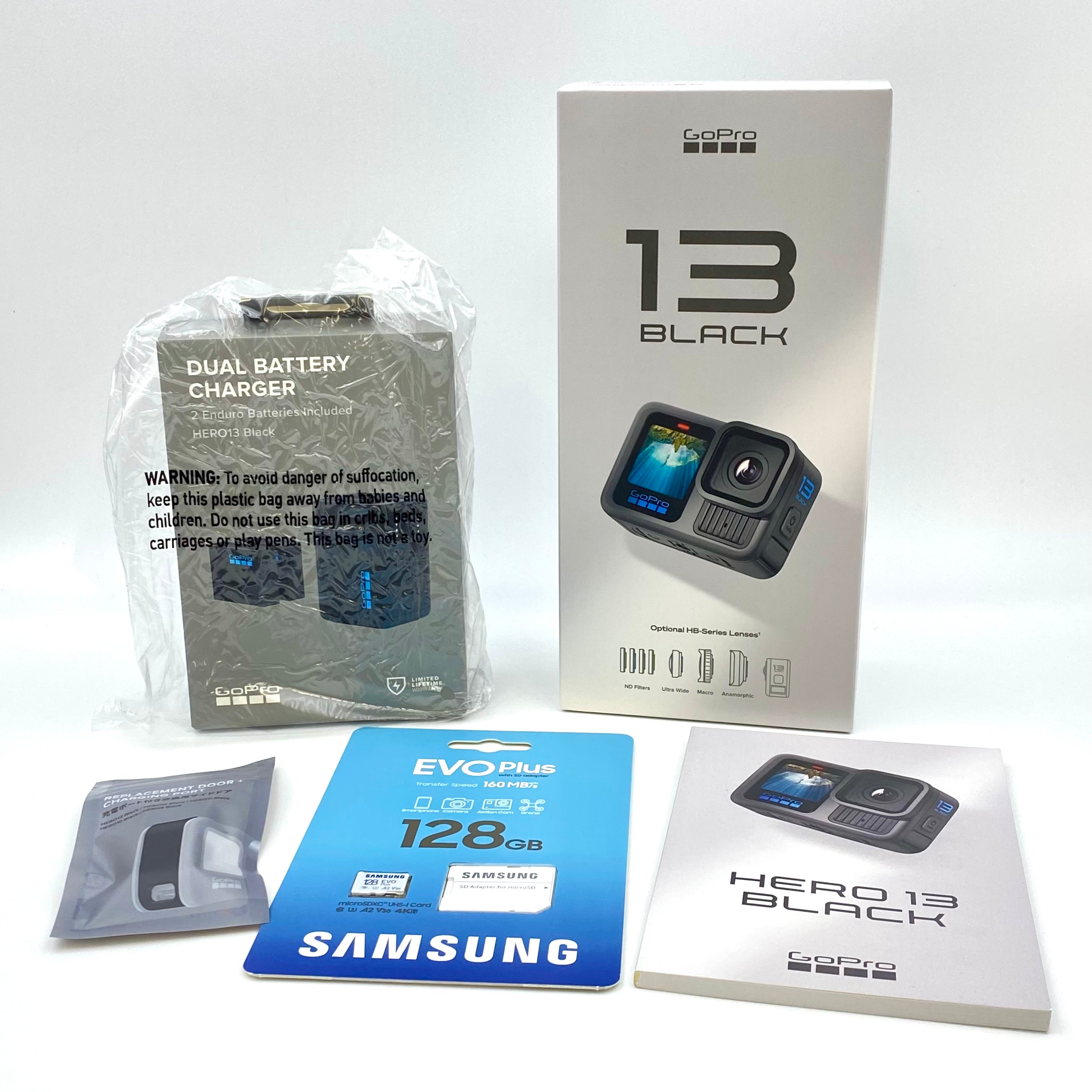 【送料無料】_GoPro (ゴープロ)_HERO13 Black_CHDHX-131-FW CPSS1_別売バッテリー 充電器付き_新品未開封品