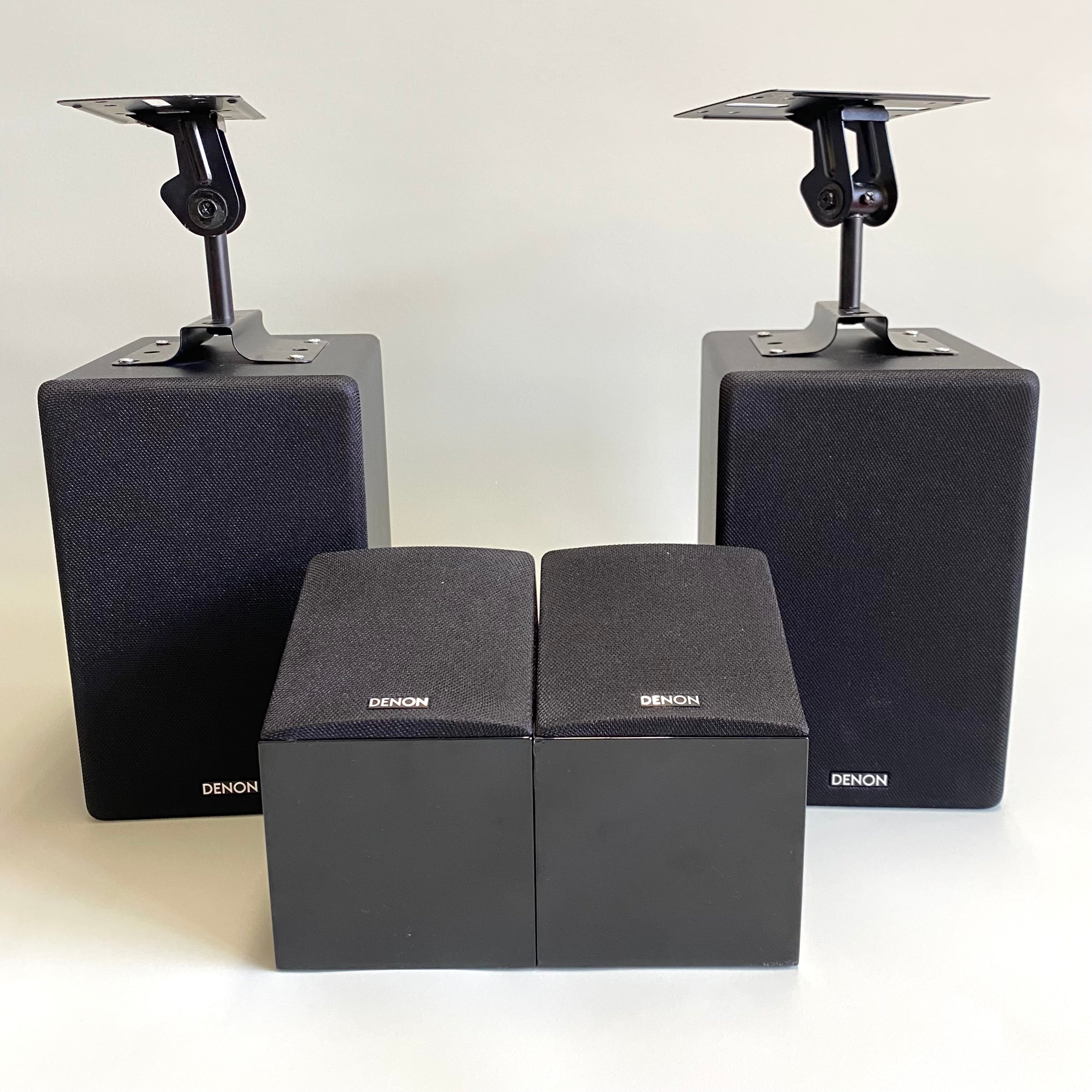 【送料無料】_DENON(デノン)_AVR-X1600H AVアンプ_SC-T17、SC-N10、SC-EN10_スピーカーセット_2020年製 中古品