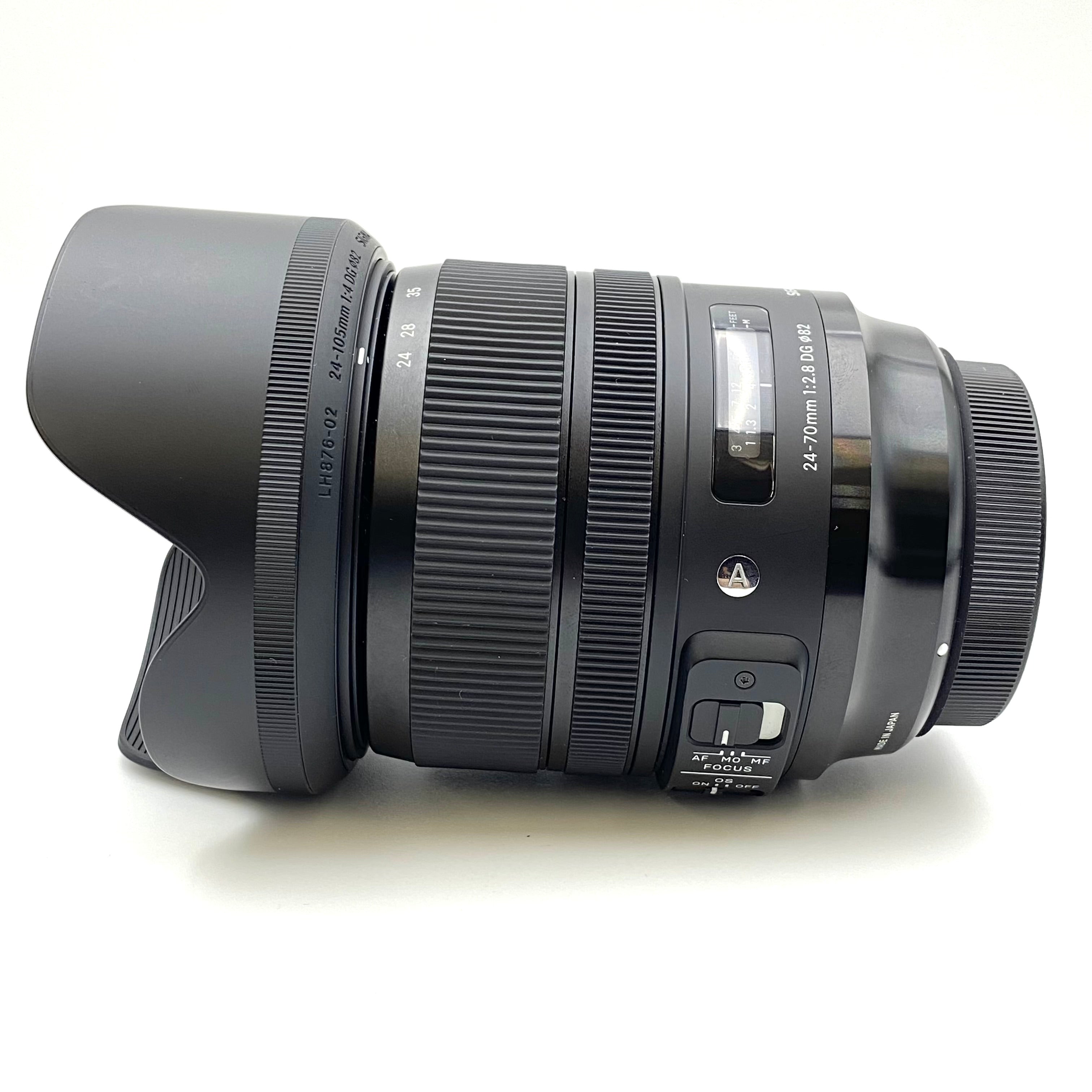 SIGMA_(シグマ)_Art 24-70mm F2.8 DG OS HSM_キヤノンEFマウント_大口径標準ズームレンズ_中古品