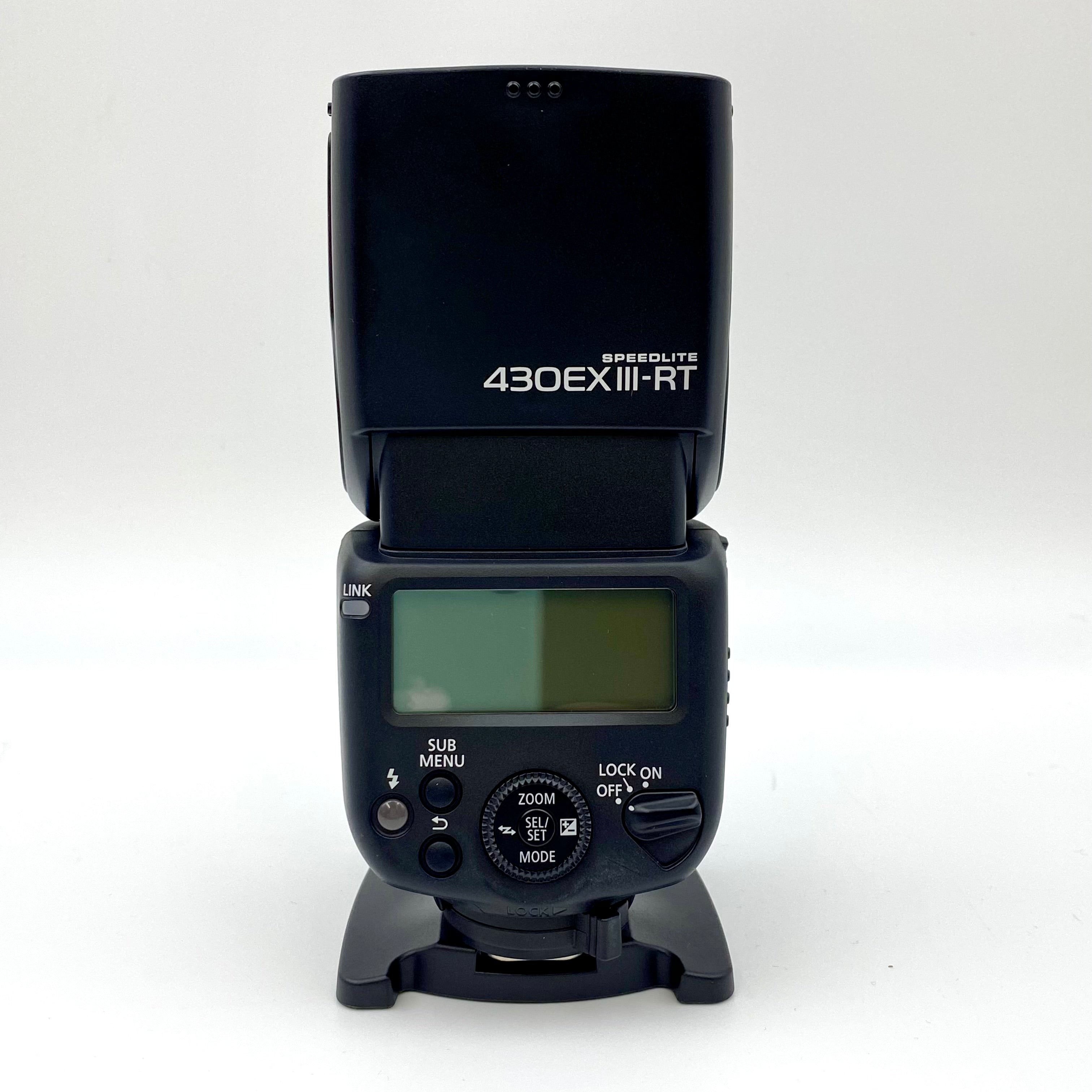 【送料無料】_Canon_(キヤノン)_430EXⅢ-RT_スピードライト_カメラアクセサリー_中古品
