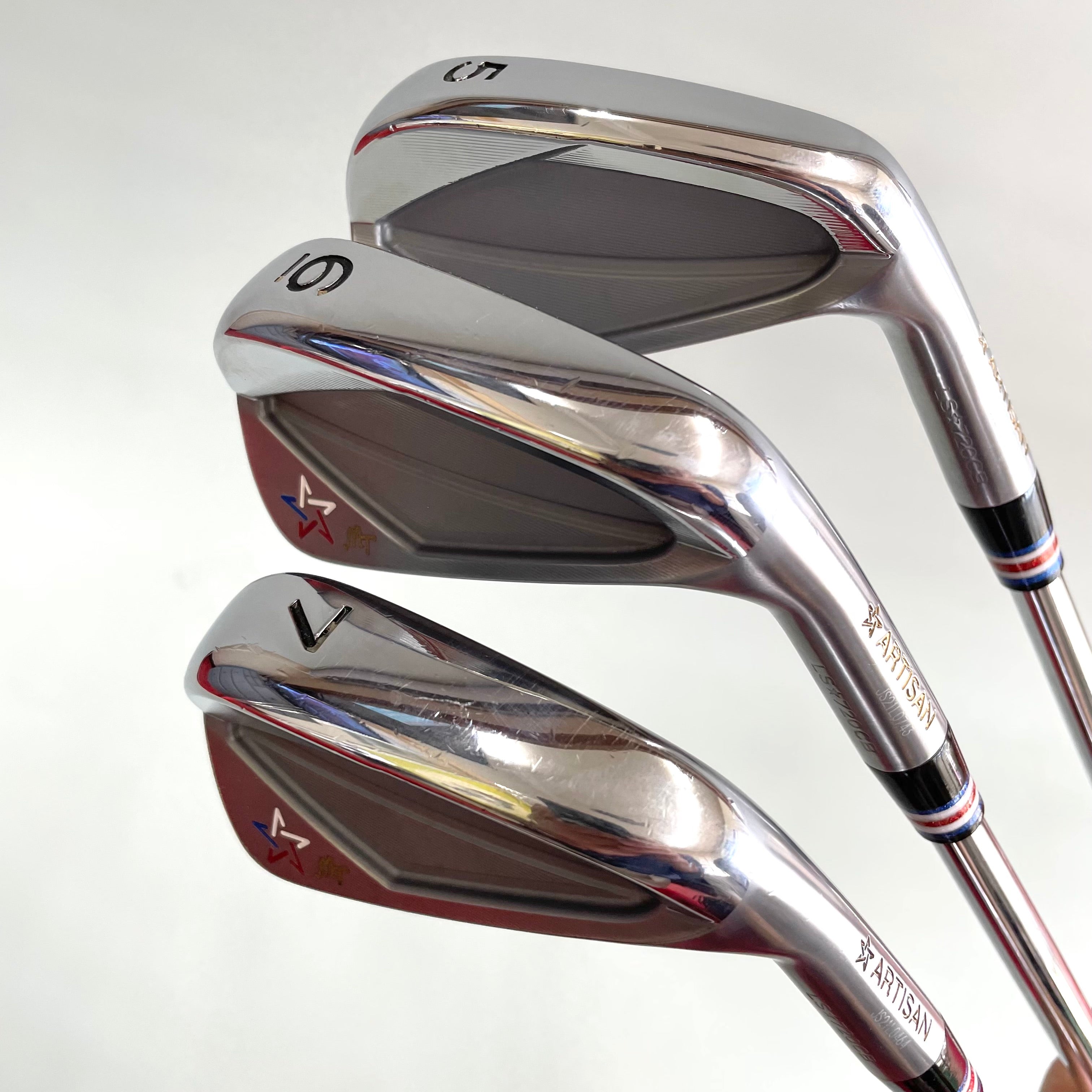 【送料無料】_ ARTISAN GOLF_(アーティザンゴルフ)_LS720CBアイアン MT刻印 _#5〜PW 6本セット_NS PRO MODUS3 TOUR115(S)_中古品