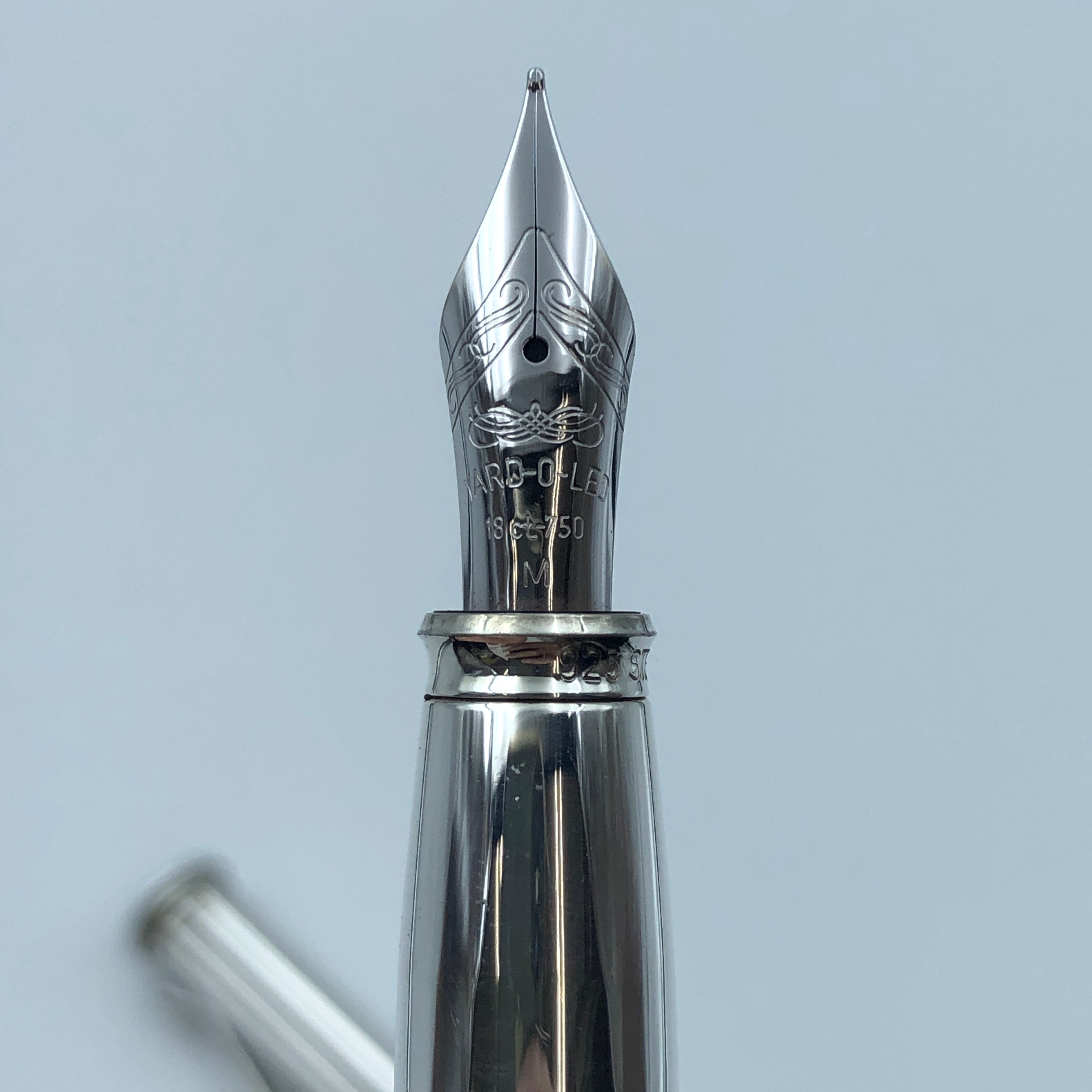 【送料無料】_ YARD・O・LED _(ヤードオレッド)_ ミレニアム2000 万年筆 _スターリングシルバー_中古品