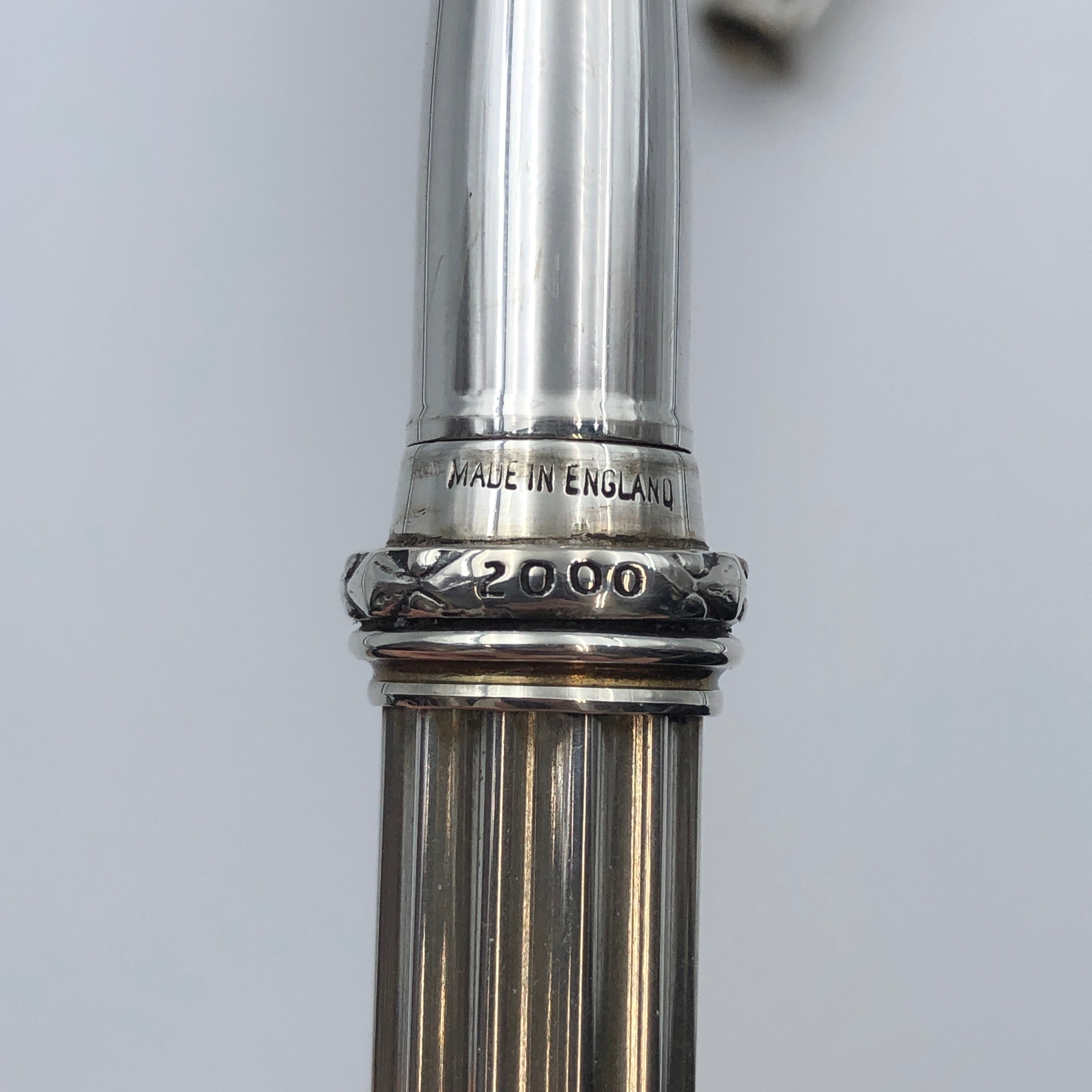 【送料無料】_ YARD・O・LED _(ヤードオレッド)_ ミレニアム2000 万年筆 _スターリングシルバー_中古品