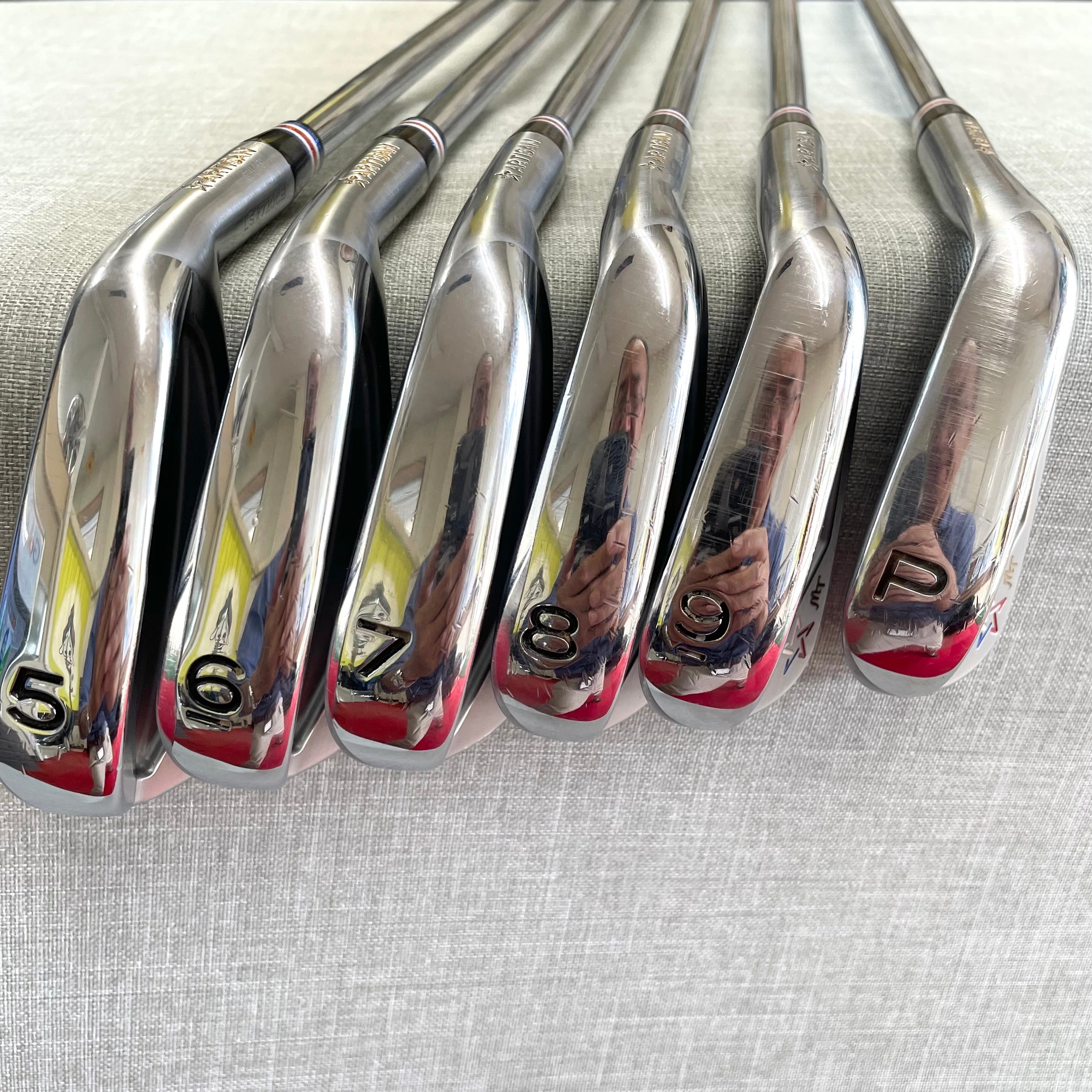 【送料無料】_ ARTISAN GOLF_(アーティザンゴルフ)_LS720CBアイアン MT刻印 _#5〜PW 6本セット_NS PRO MODUS3 TOUR115(S)_中古品