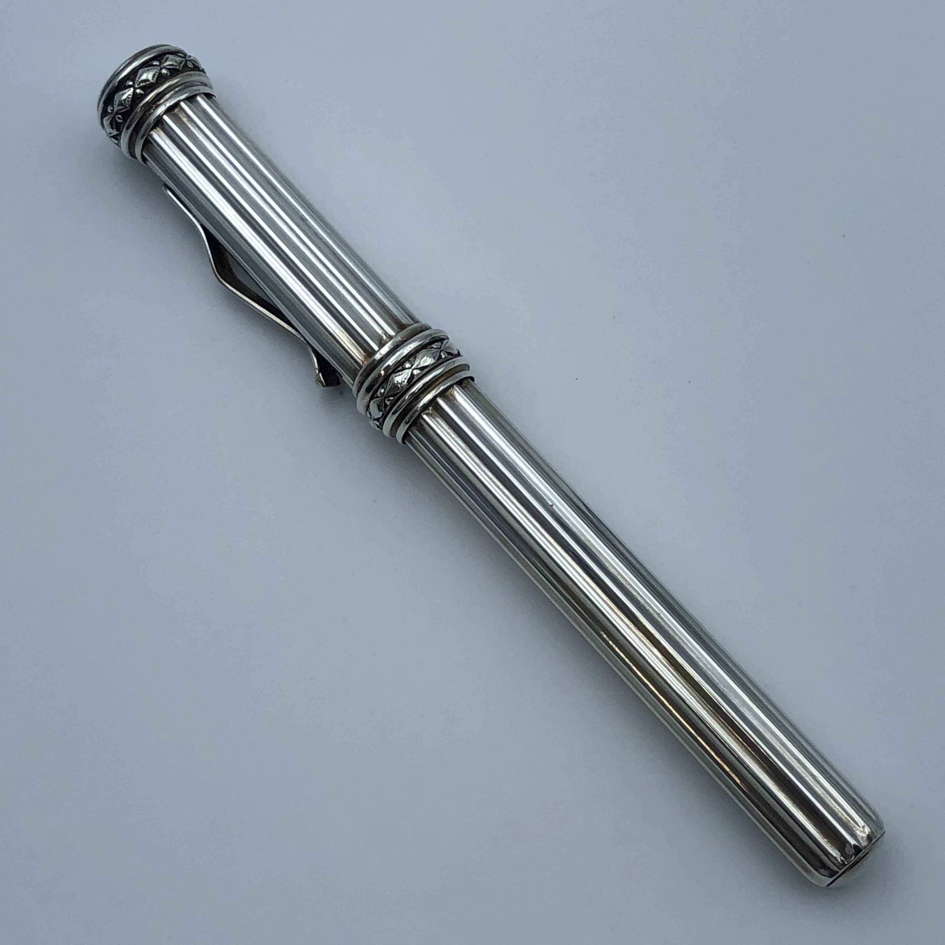 【送料無料】_ YARD・O・LED _(ヤードオレッド)_ ミレニアム2000 万年筆 _スターリングシルバー_中古品