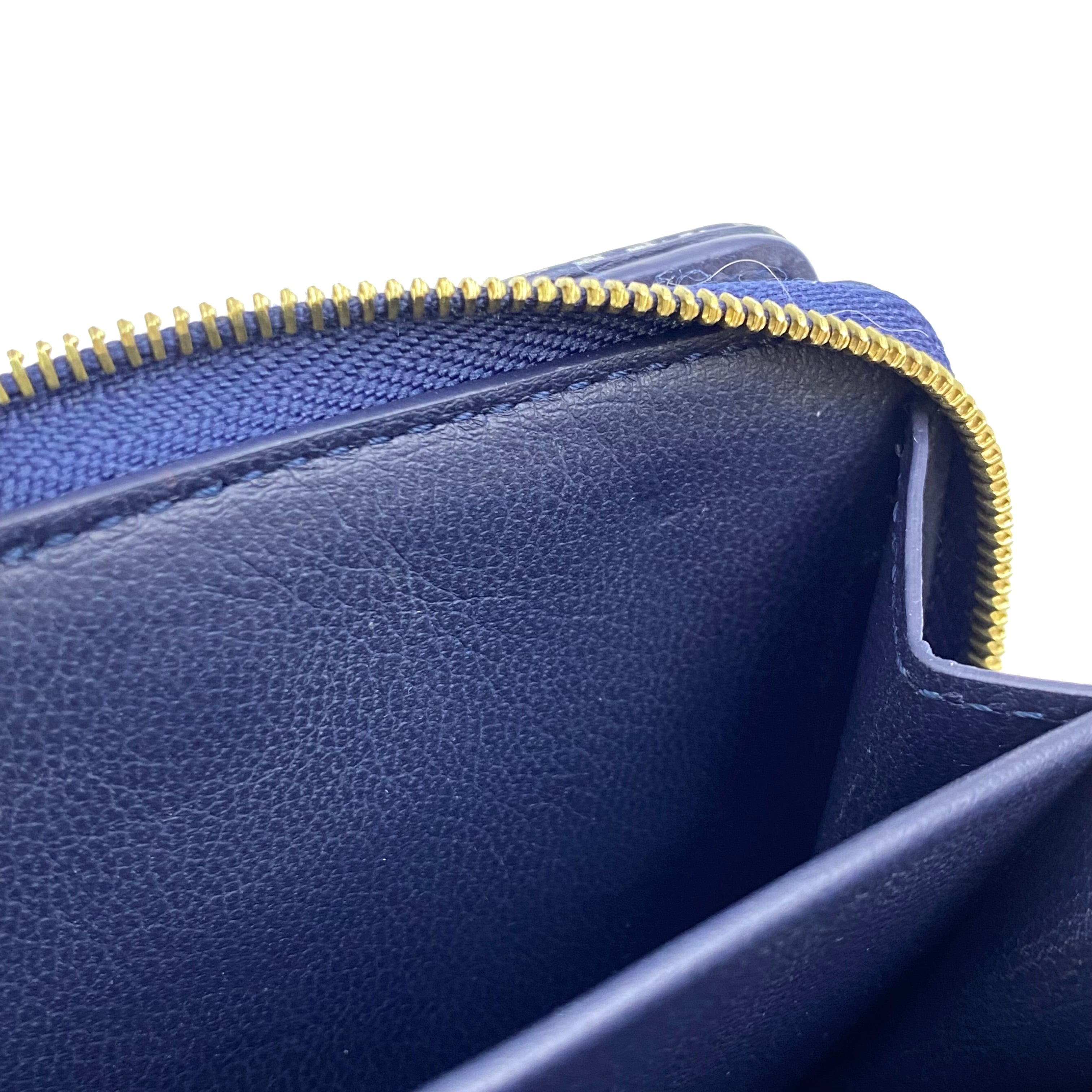 【送料無料】_LOUIS VUITTON_(ルイヴィトン)_ポルトフォイユ・ルー_M82525 ネイビー_中古品