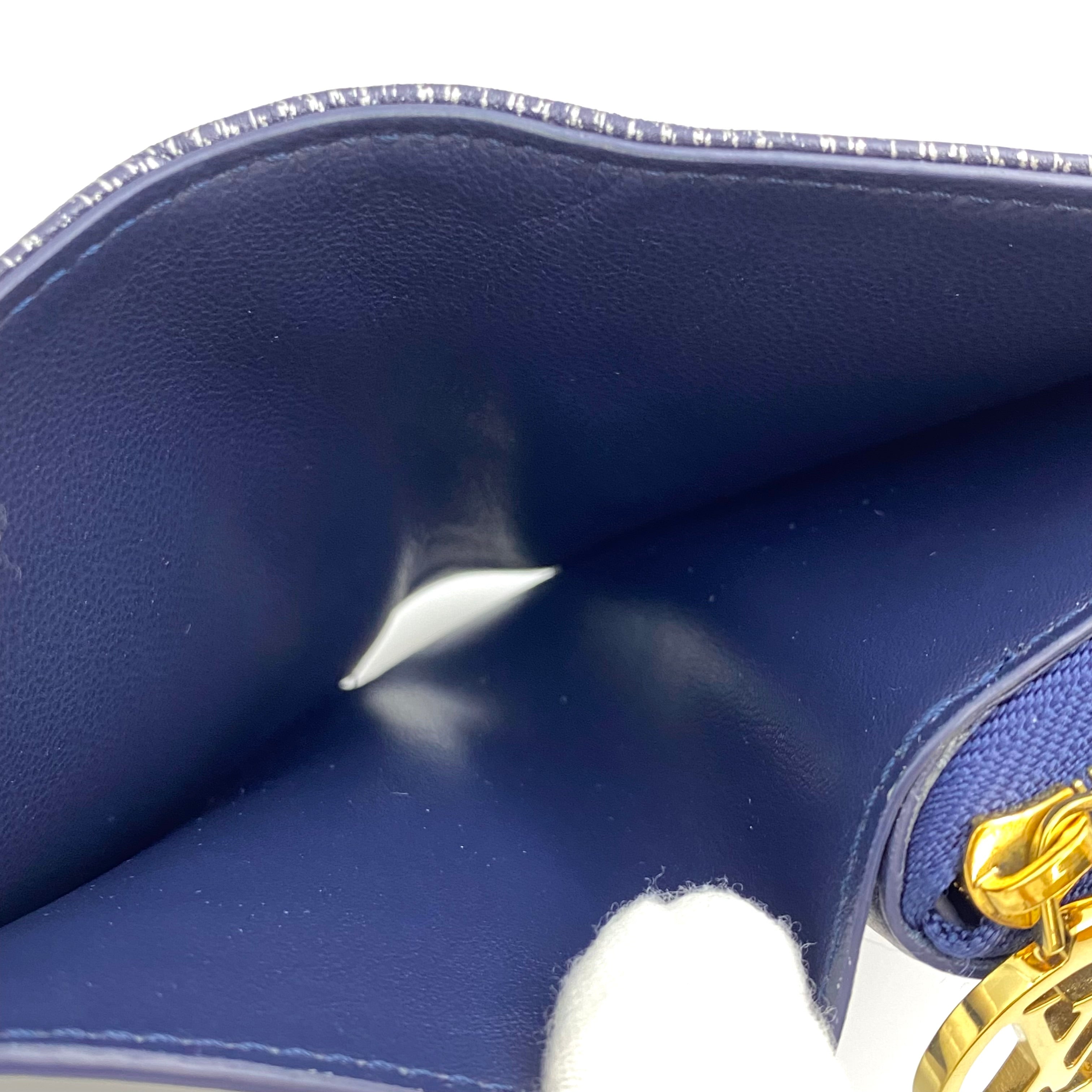 【送料無料】_LOUIS VUITTON_(ルイヴィトン)_ポルトフォイユ・ルー_M82525 ネイビー_中古品