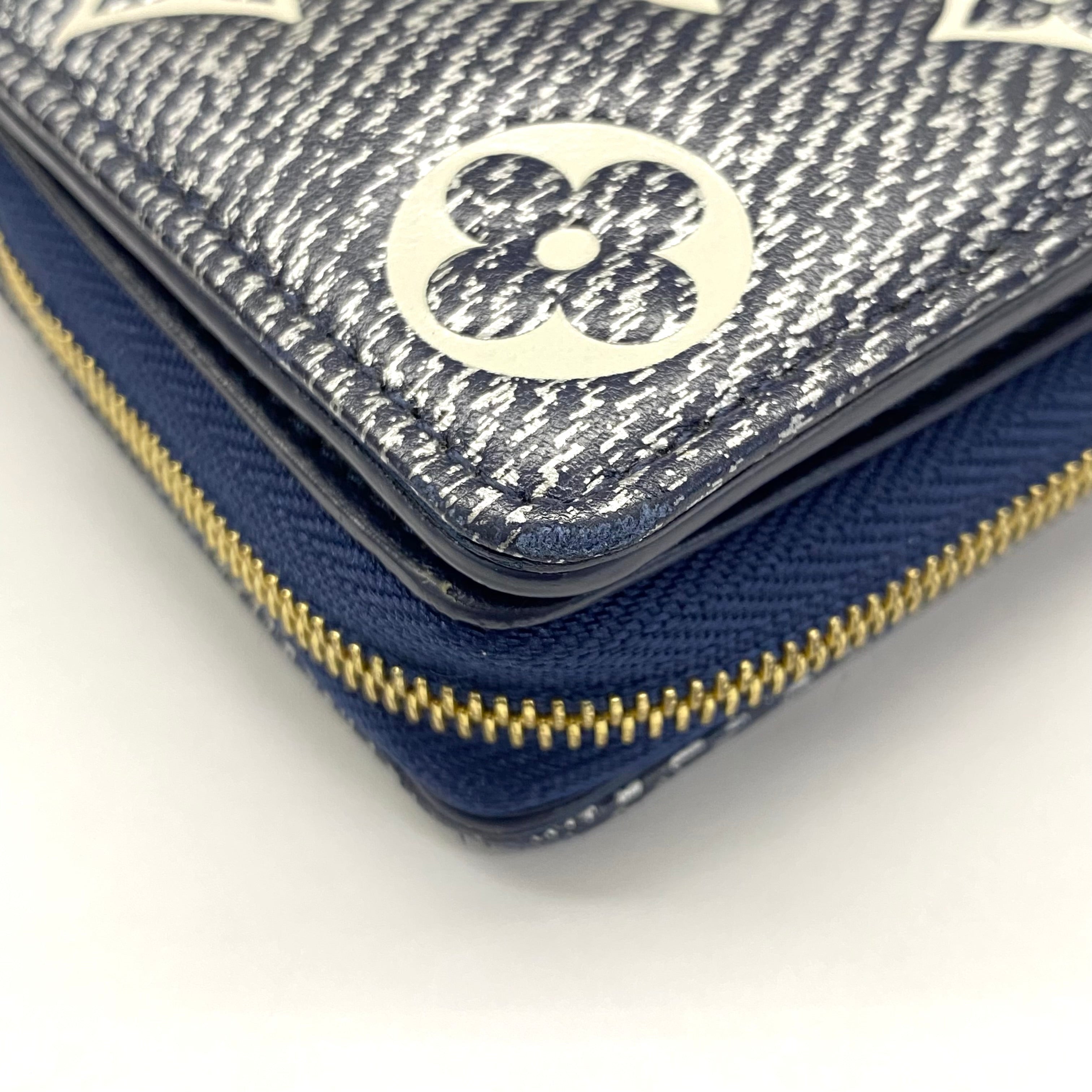 【送料無料】_LOUIS VUITTON_(ルイヴィトン)_ポルトフォイユ・ルー_M82525 ネイビー_中古品