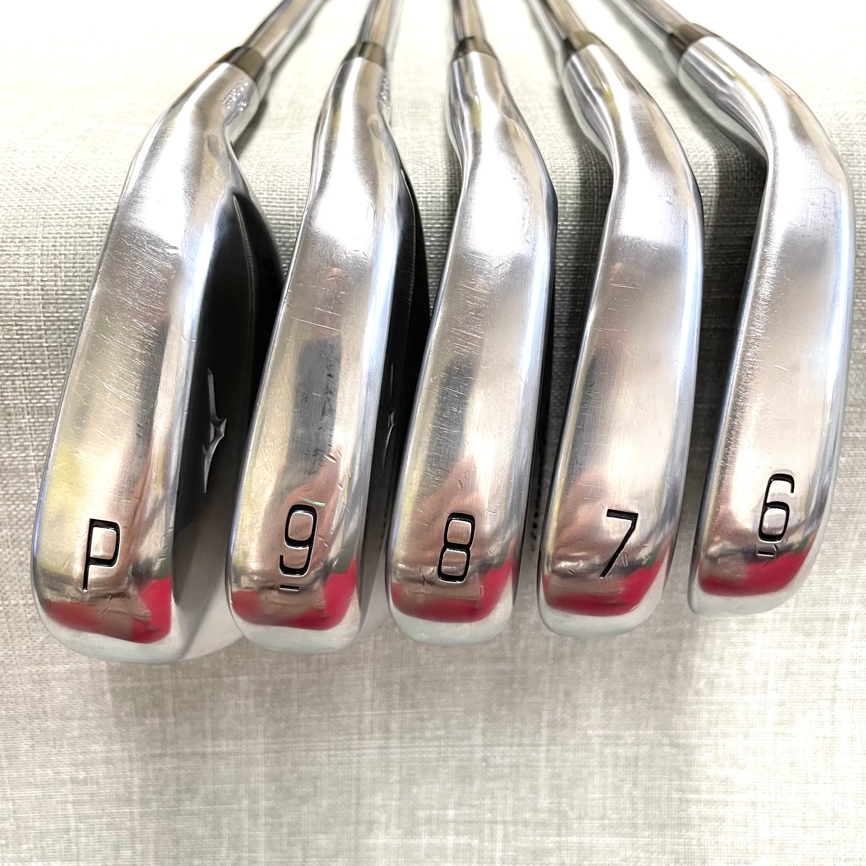 【送料無料】_ MIZUNO_(ミズノ)_MizunoPro 225アイアン _#6〜PW 5本セット _特注EX TOUR ISSUE装着_ 中古品