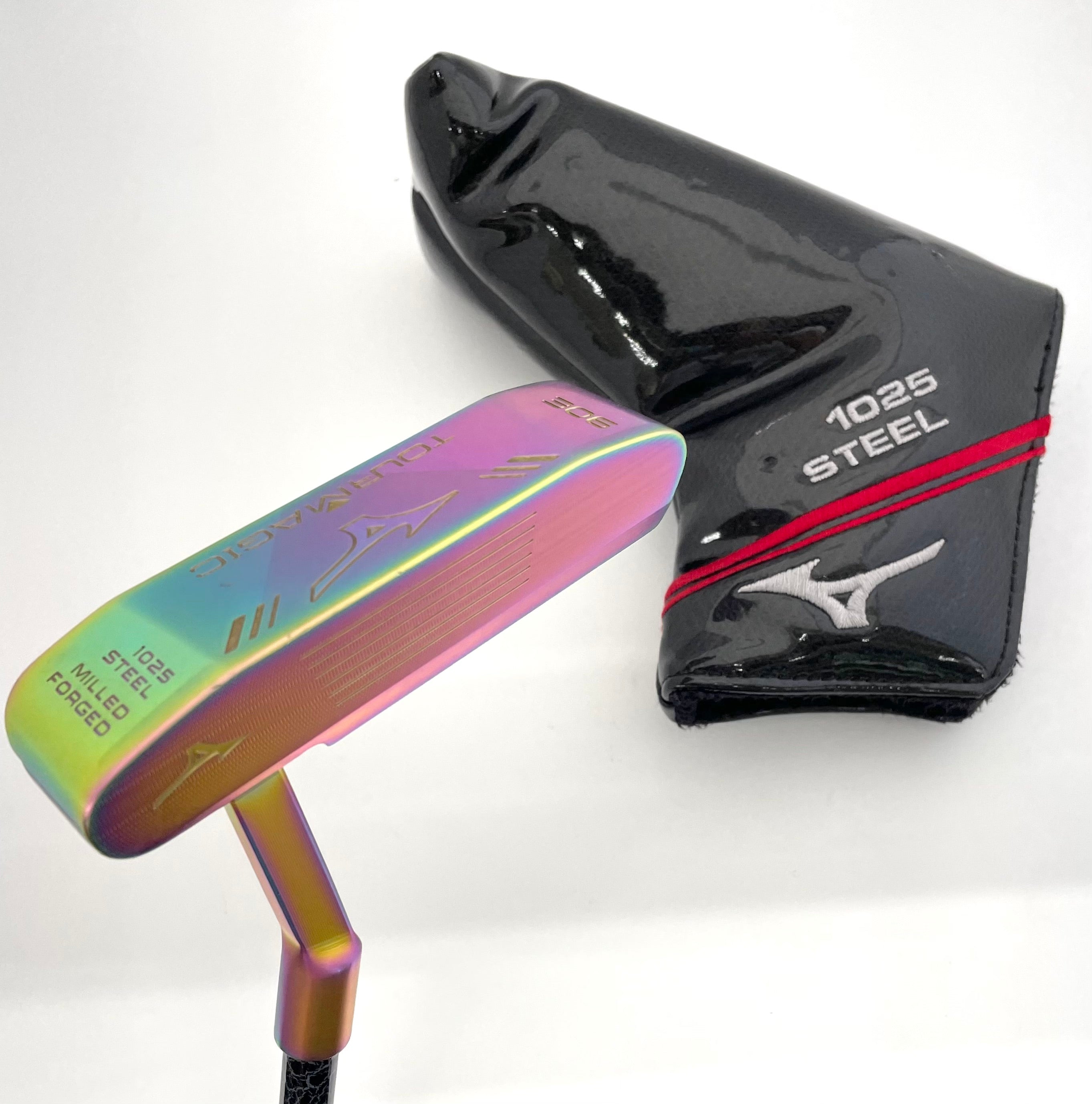 【送料無料】_ MIZUNO_(ミズノ)_軟鉄削り出しパター _TOUR MAGIC306 オーロラ_中古品