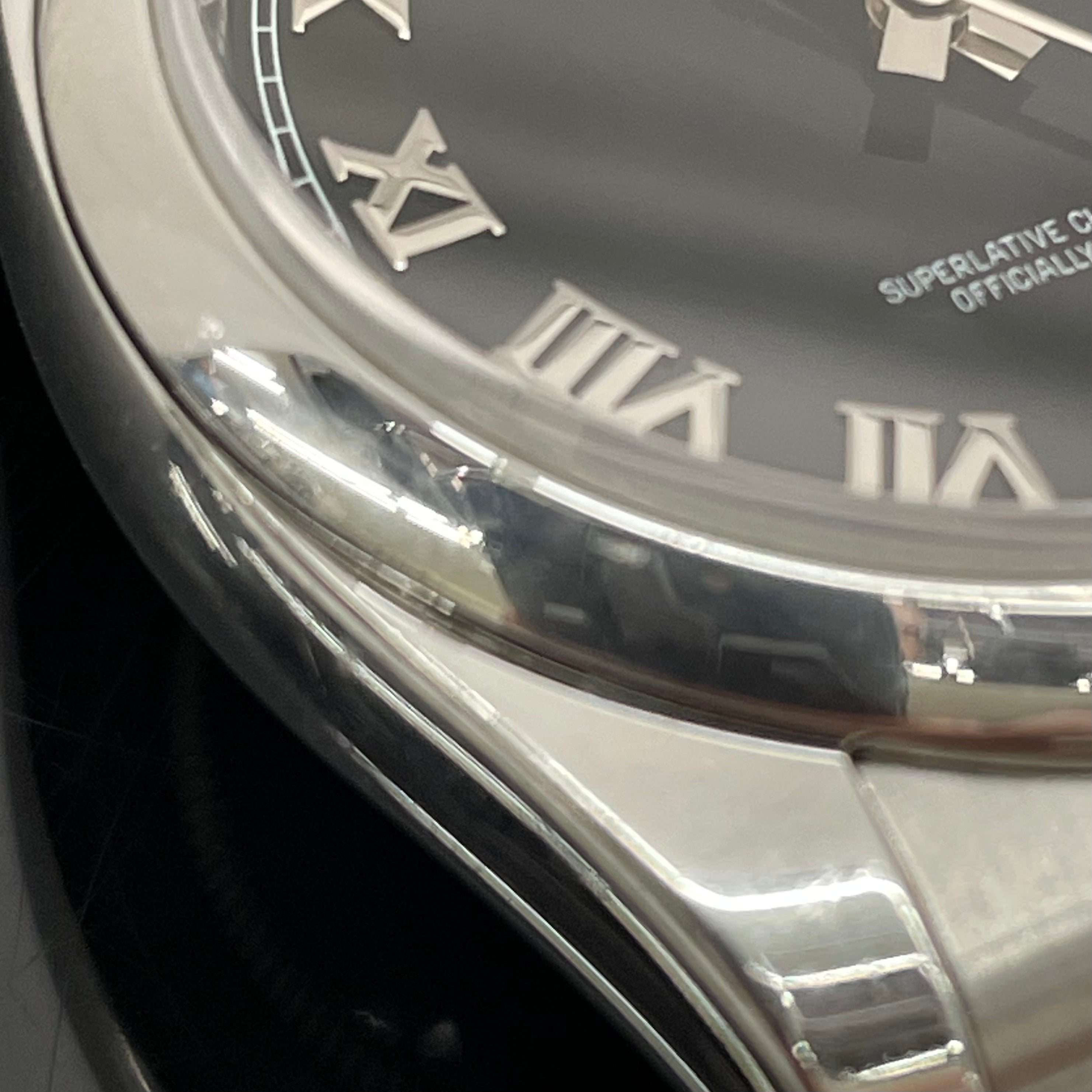 【送料無料】_ ROLEX_(ロレックス)_デイトジャスト _116200ブラックローマン_ ジュビリーブレス_中古品