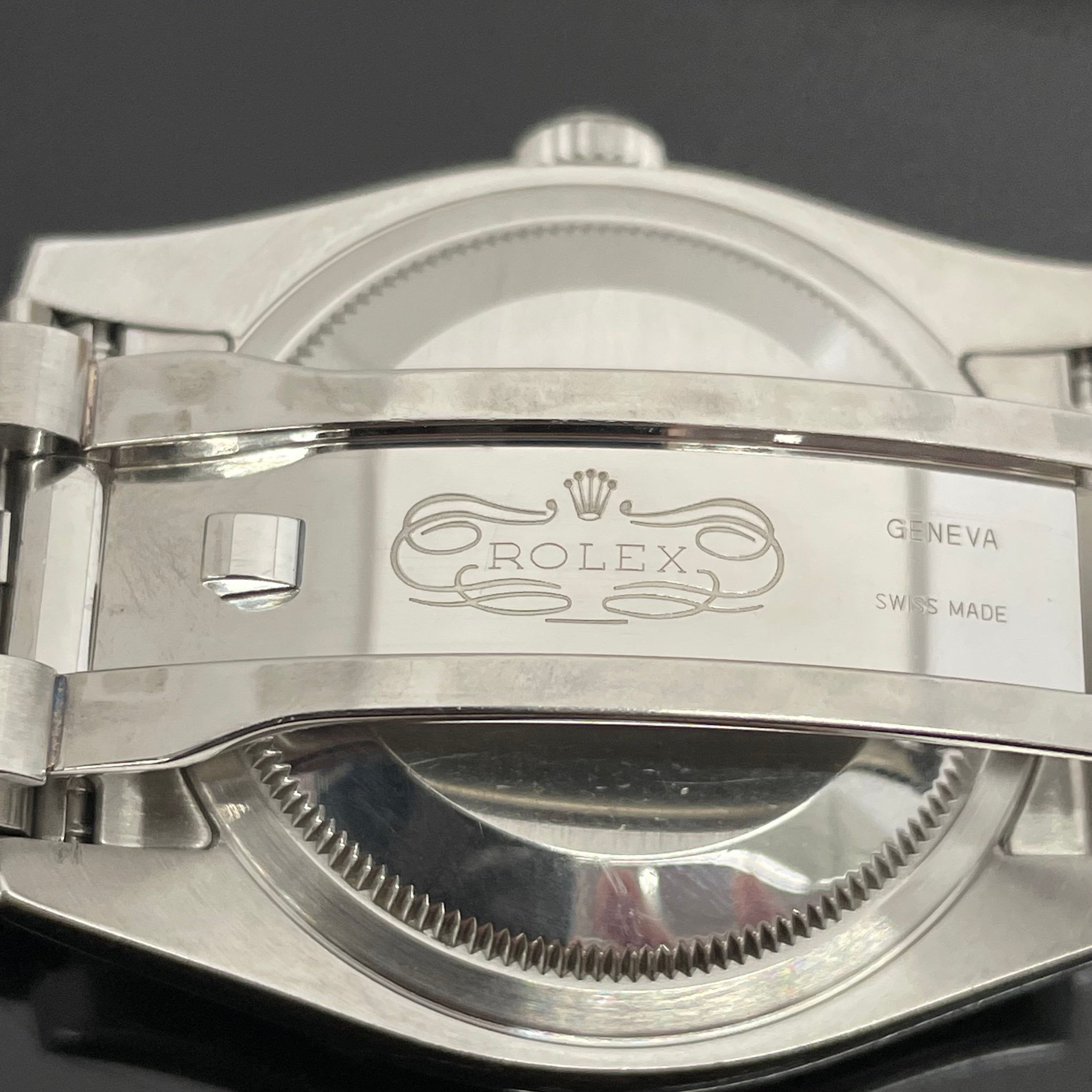 【送料無料】_ ROLEX_(ロレックス)_デイトジャスト _116200ブラックローマン_ ジュビリーブレス_中古品