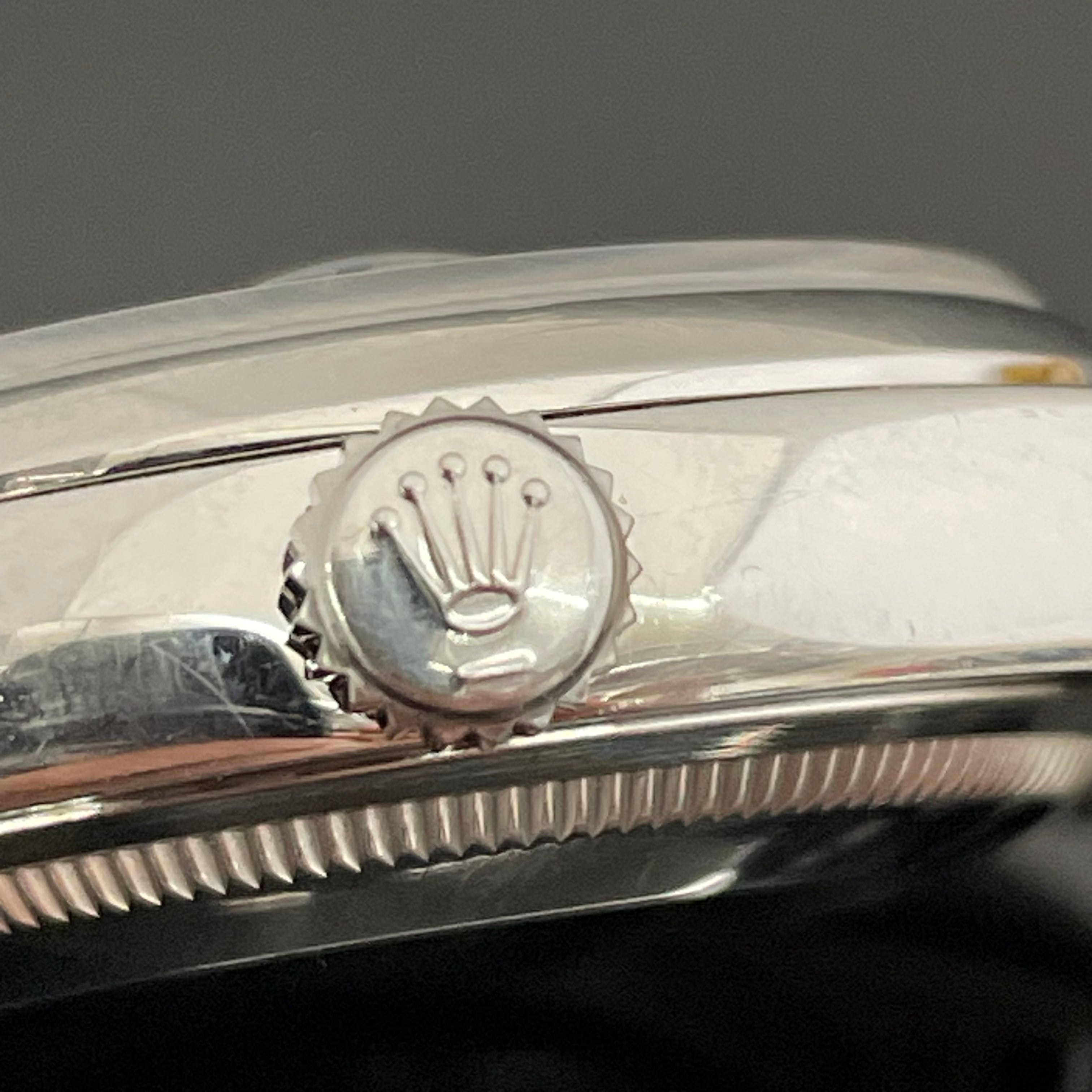 【送料無料】_ ROLEX_(ロレックス)_デイトジャスト _116200ブラックローマン_ ジュビリーブレス_中古品