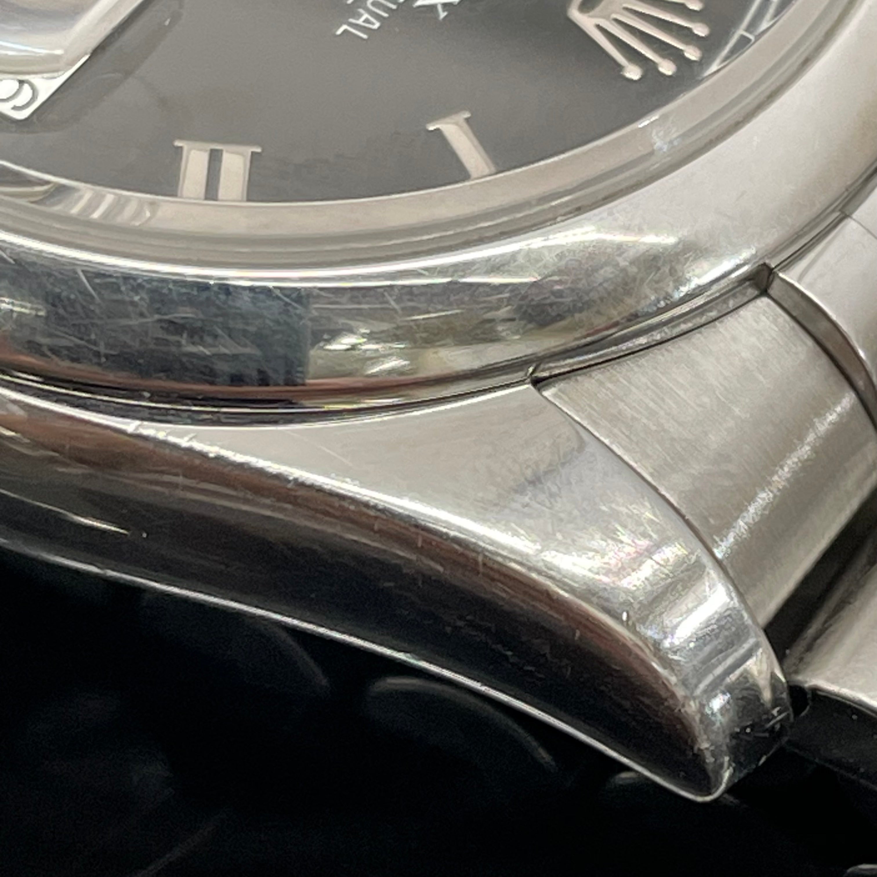 【送料無料】_ ROLEX_(ロレックス)_デイトジャスト _116200ブラックローマン_ ジュビリーブレス_中古品