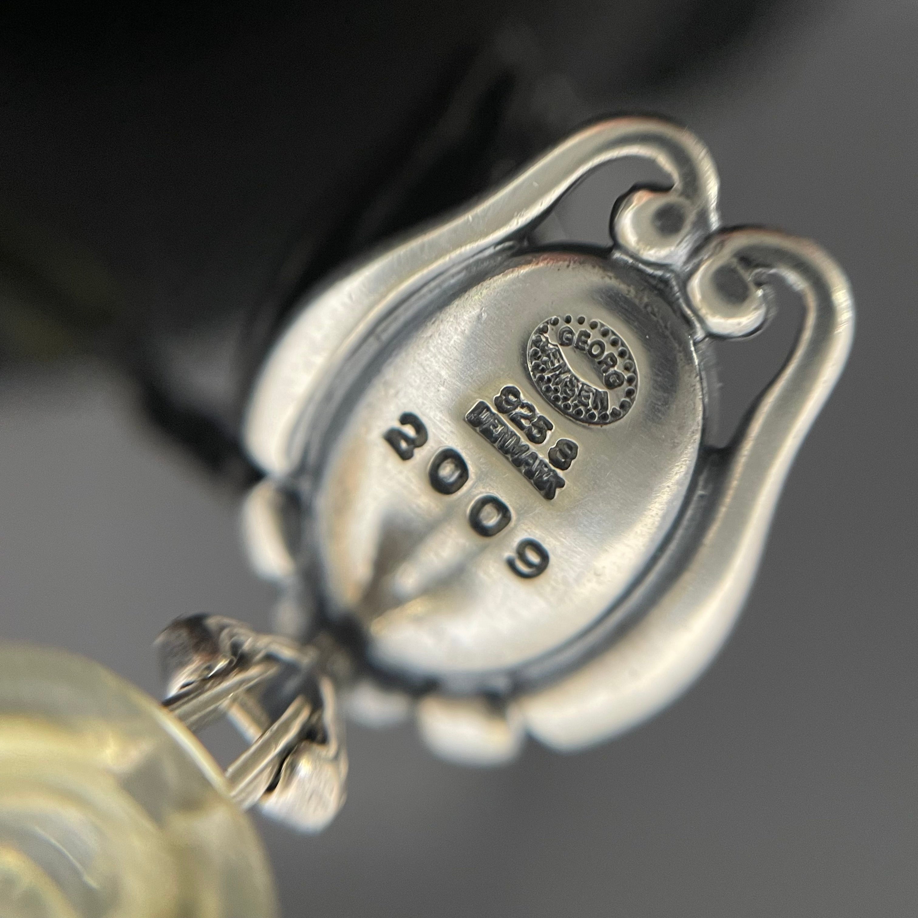 【送料無料】_GEORG JENSEN_(ジョージジェンセン)_2009 ヘリテージ_SV925イヤリング_ 中古品