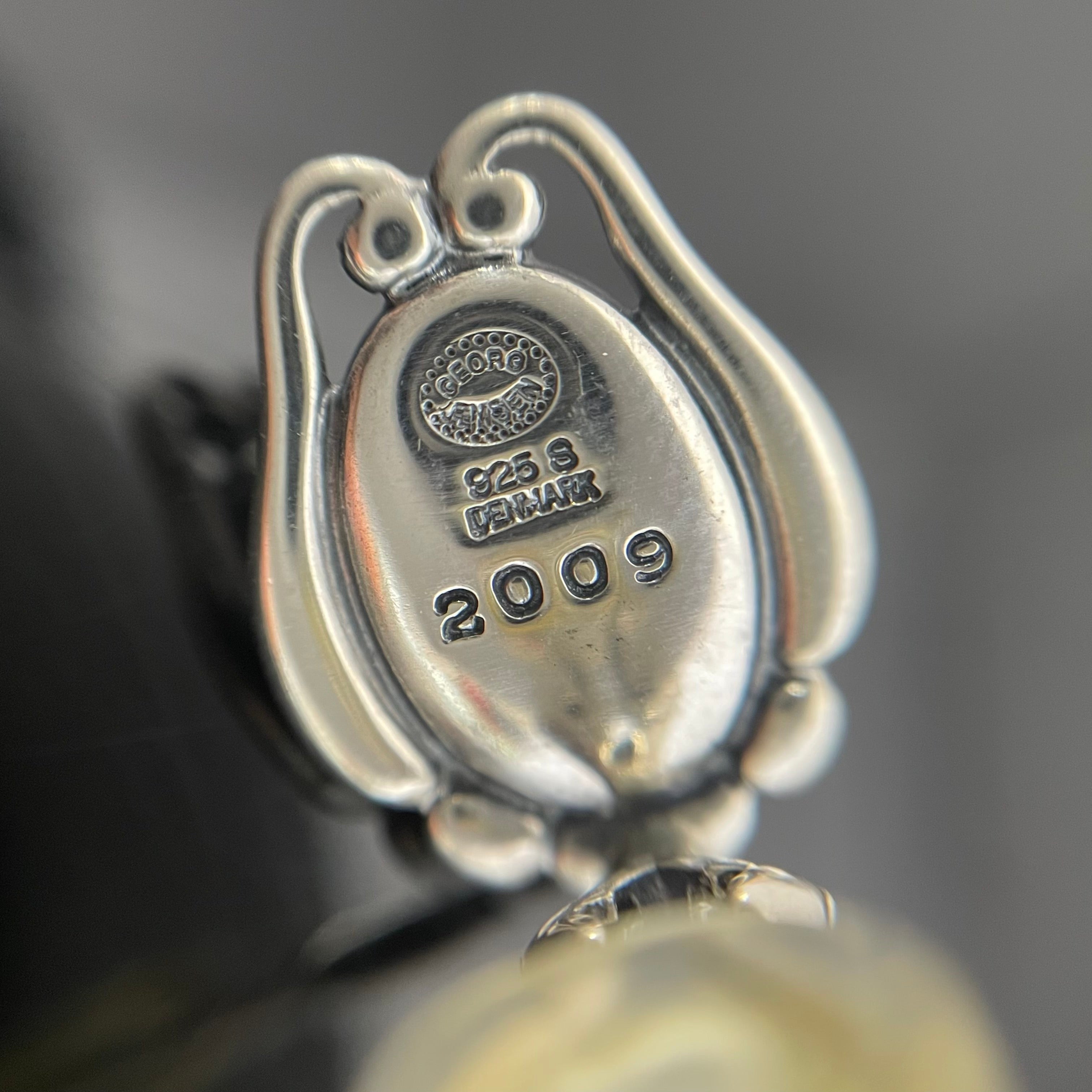【送料無料】_GEORG JENSEN_(ジョージジェンセン)_2009 ヘリテージ_SV925イヤリング_ 中古品