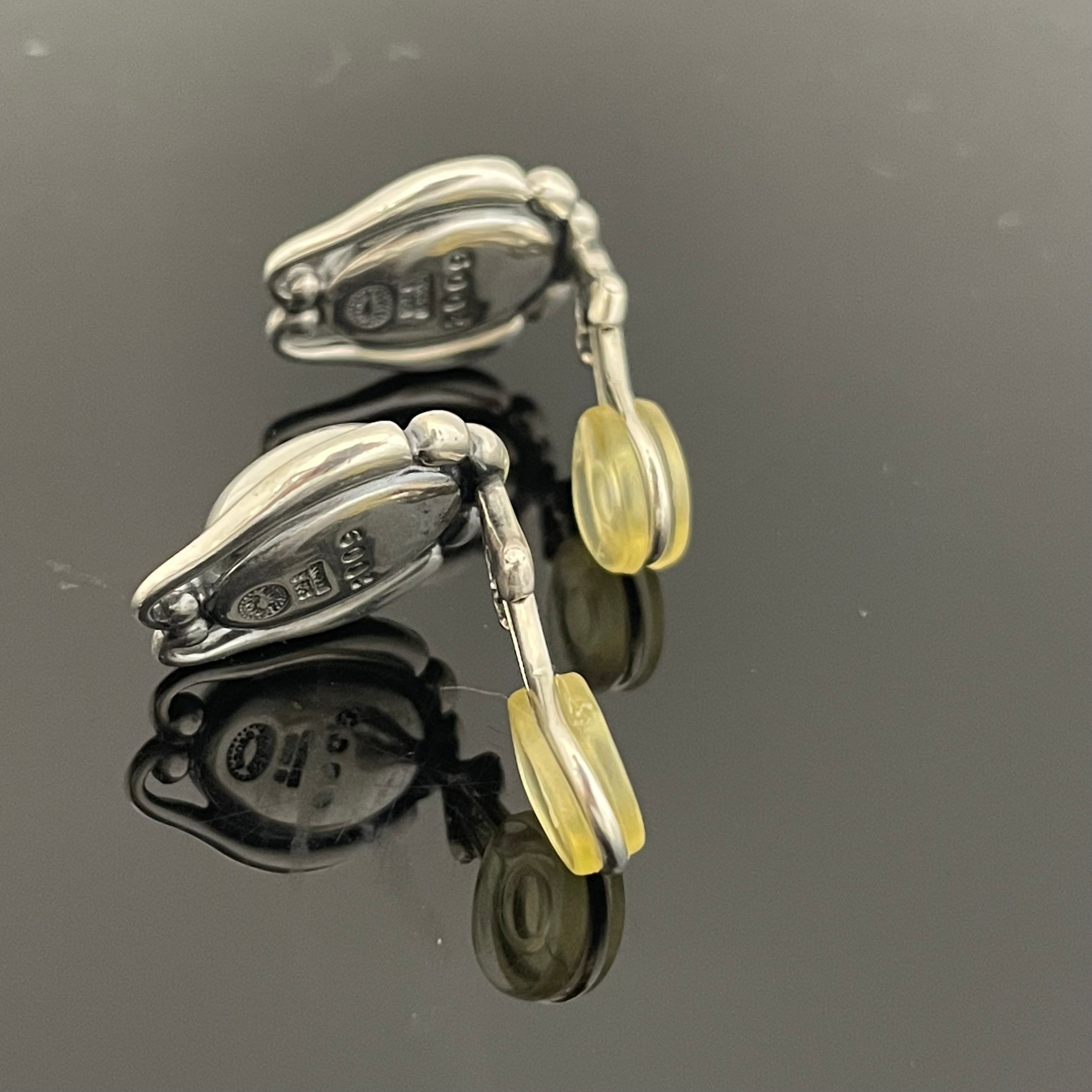 【送料無料】_GEORG JENSEN_(ジョージジェンセン)_2009 ヘリテージ_SV925イヤリング_ 中古品