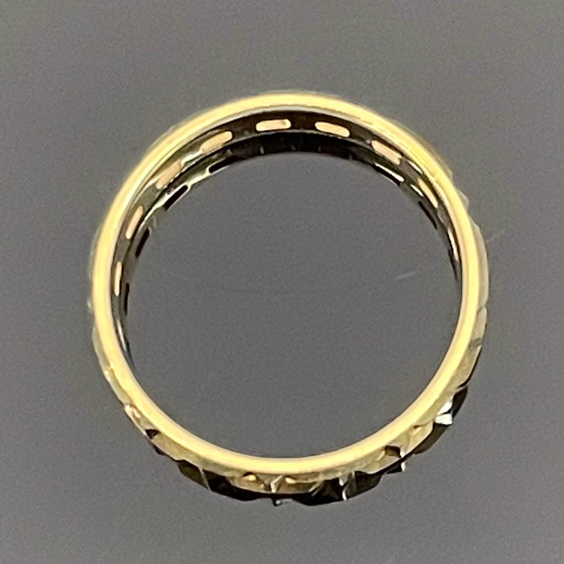 【送料無料】_TIFFANY &Co_(ティファニー)_Tトゥルーワイドリング _750(K18)#22号_ 中古品