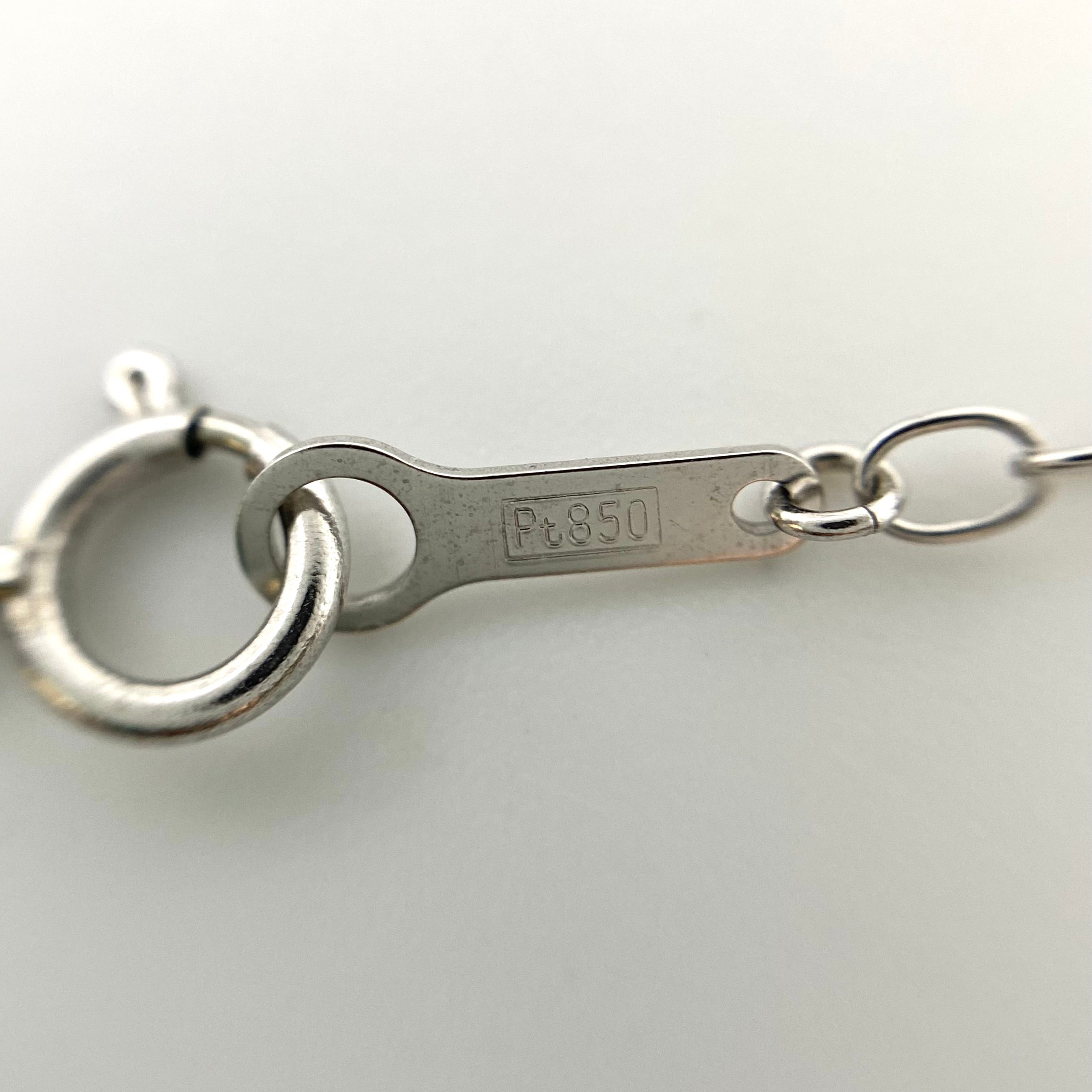 【送料無料】_ ノンブランド _Pt900/Pt850ネックレス _ダイヤモンド1.103ct /1.00ct_中古品